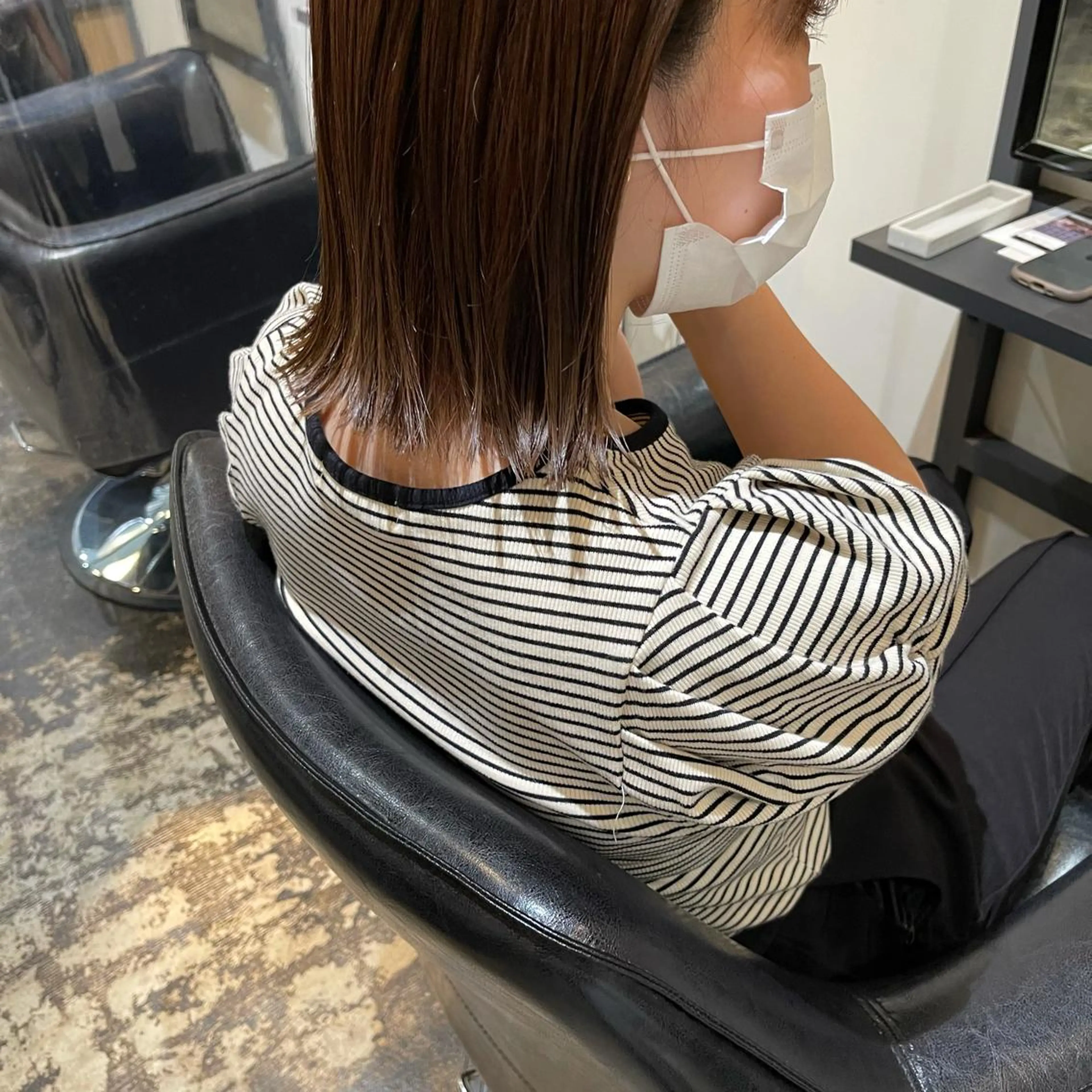 ショート カラー UMEDA FIGAROのヘアスタイル