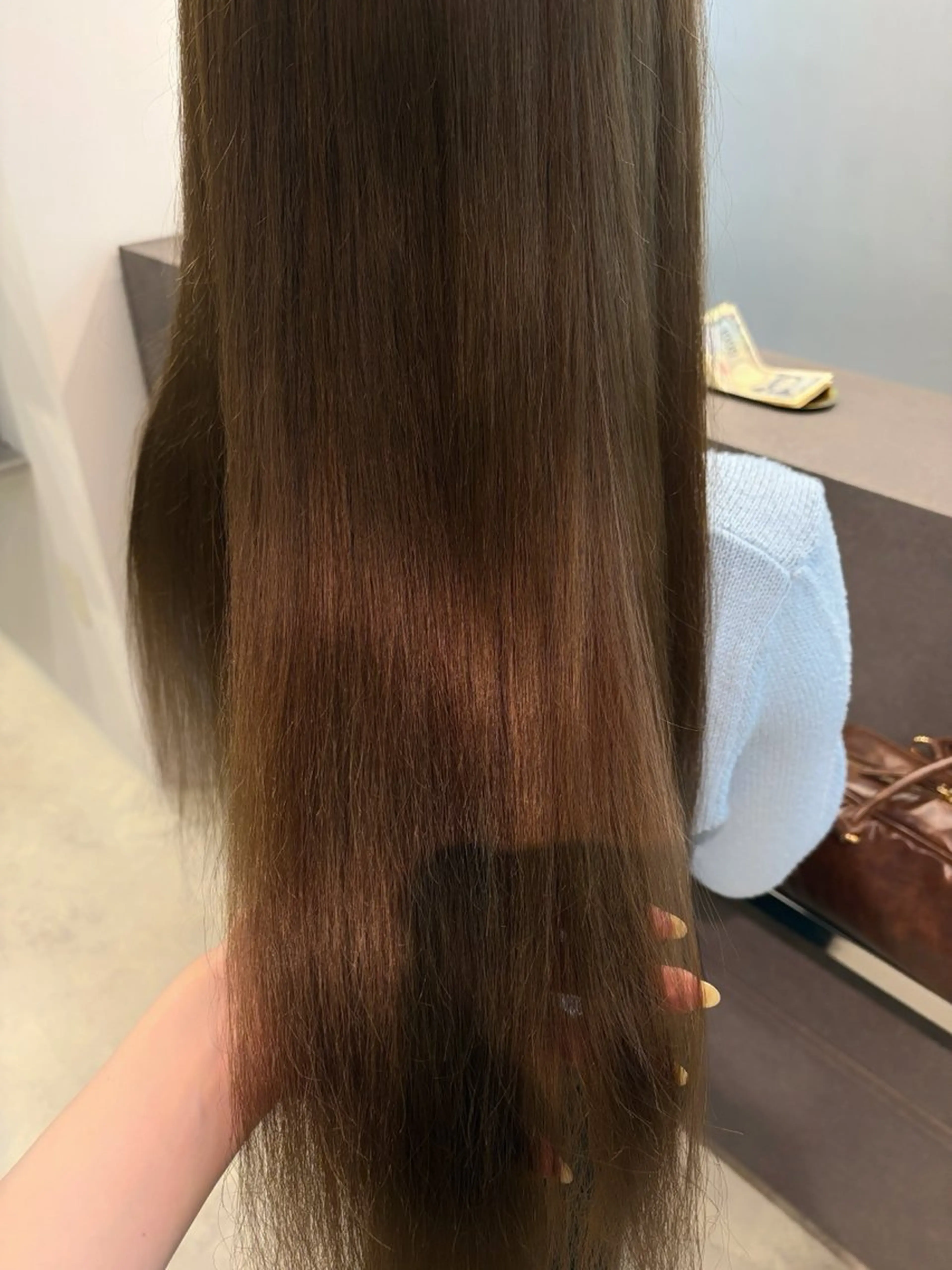 ロング カラー 宮島 華湖のヘアスタイル