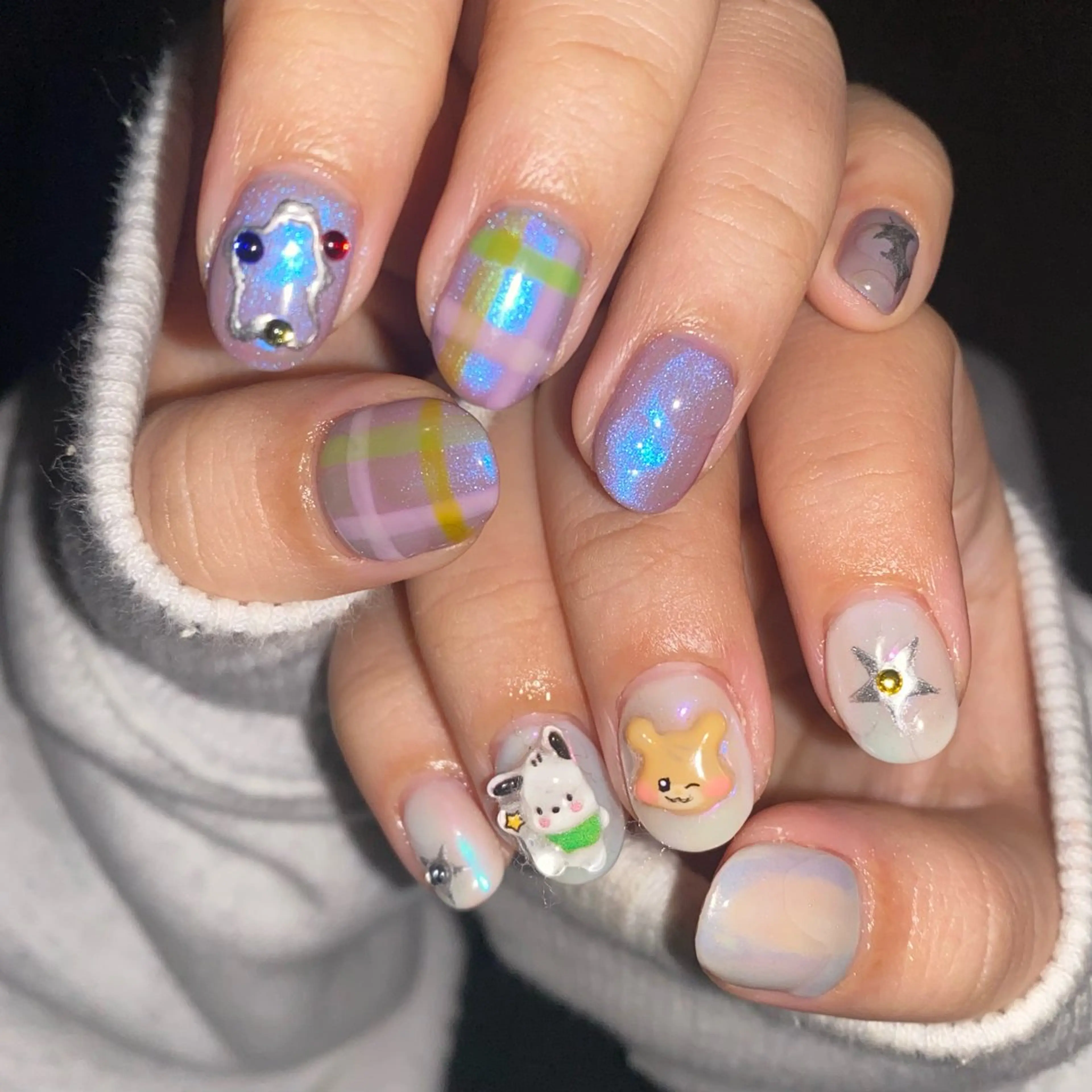 ネイル nano/きもかわ nail🐬🫧のネイルデザイン