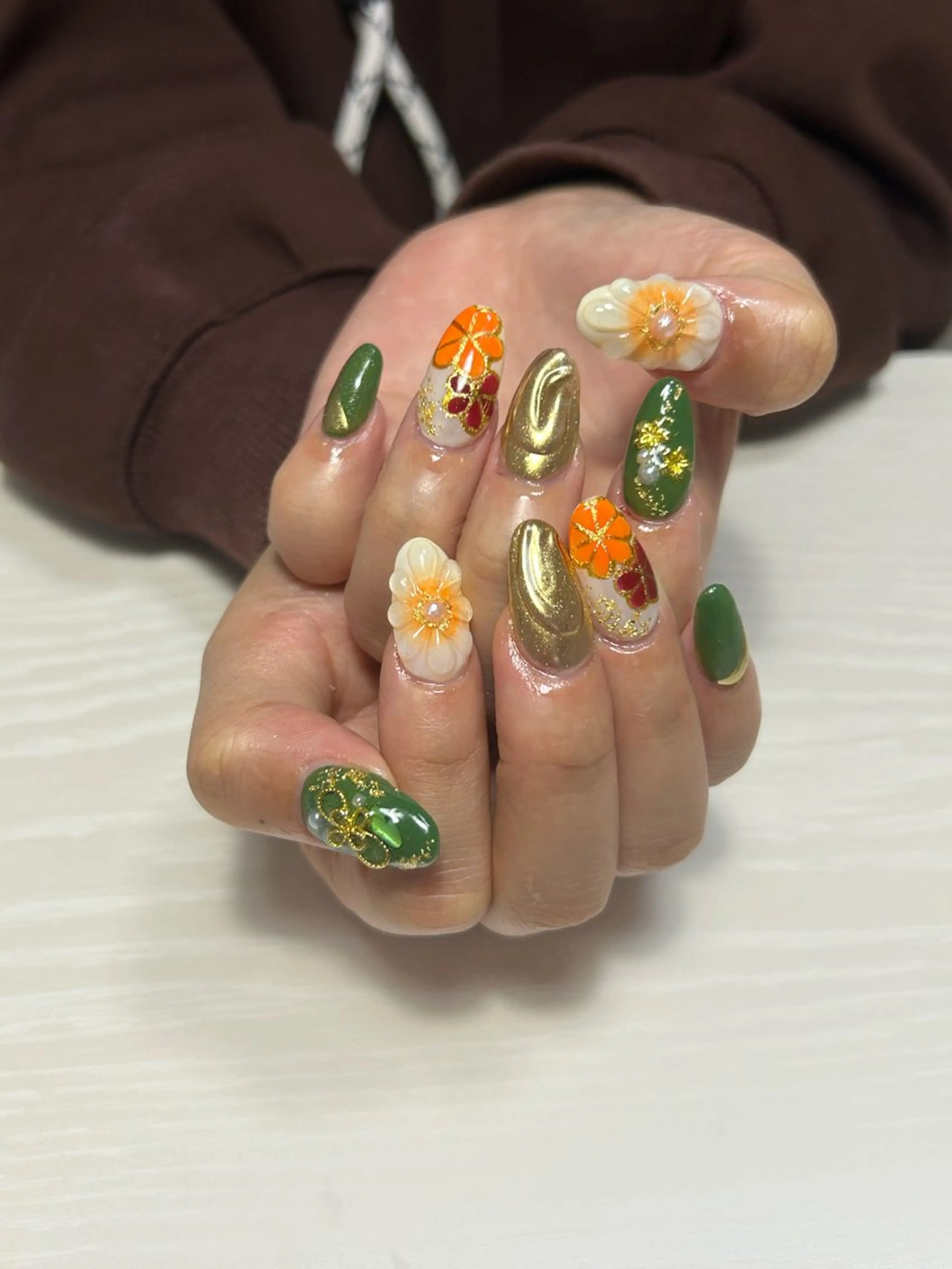 ネイル ハンドネイル 【malunail】 まるねいるのネイルデザイン
