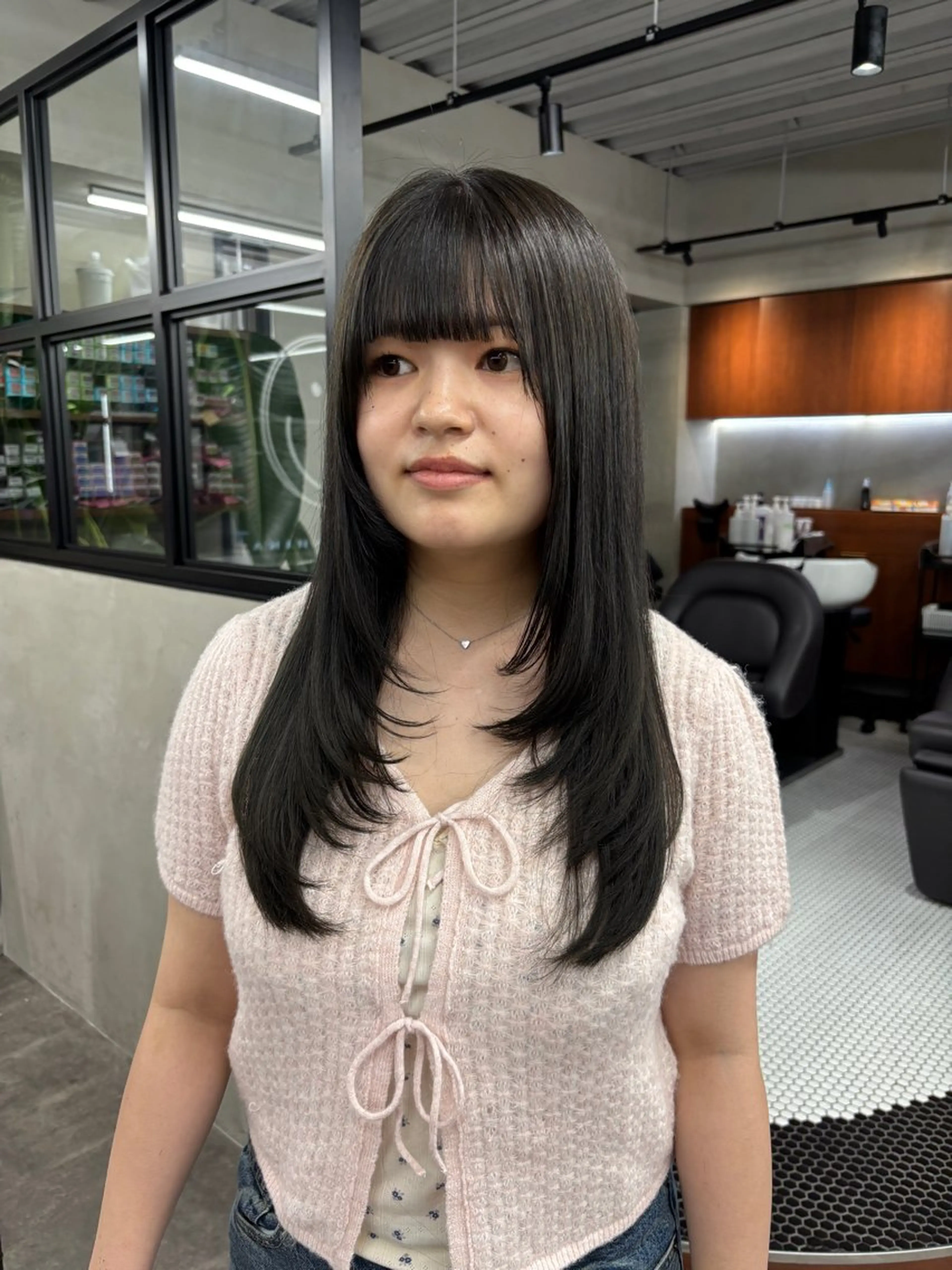 ロング 似合わせカット/ ハイトーン/aoiのヘアスタイル