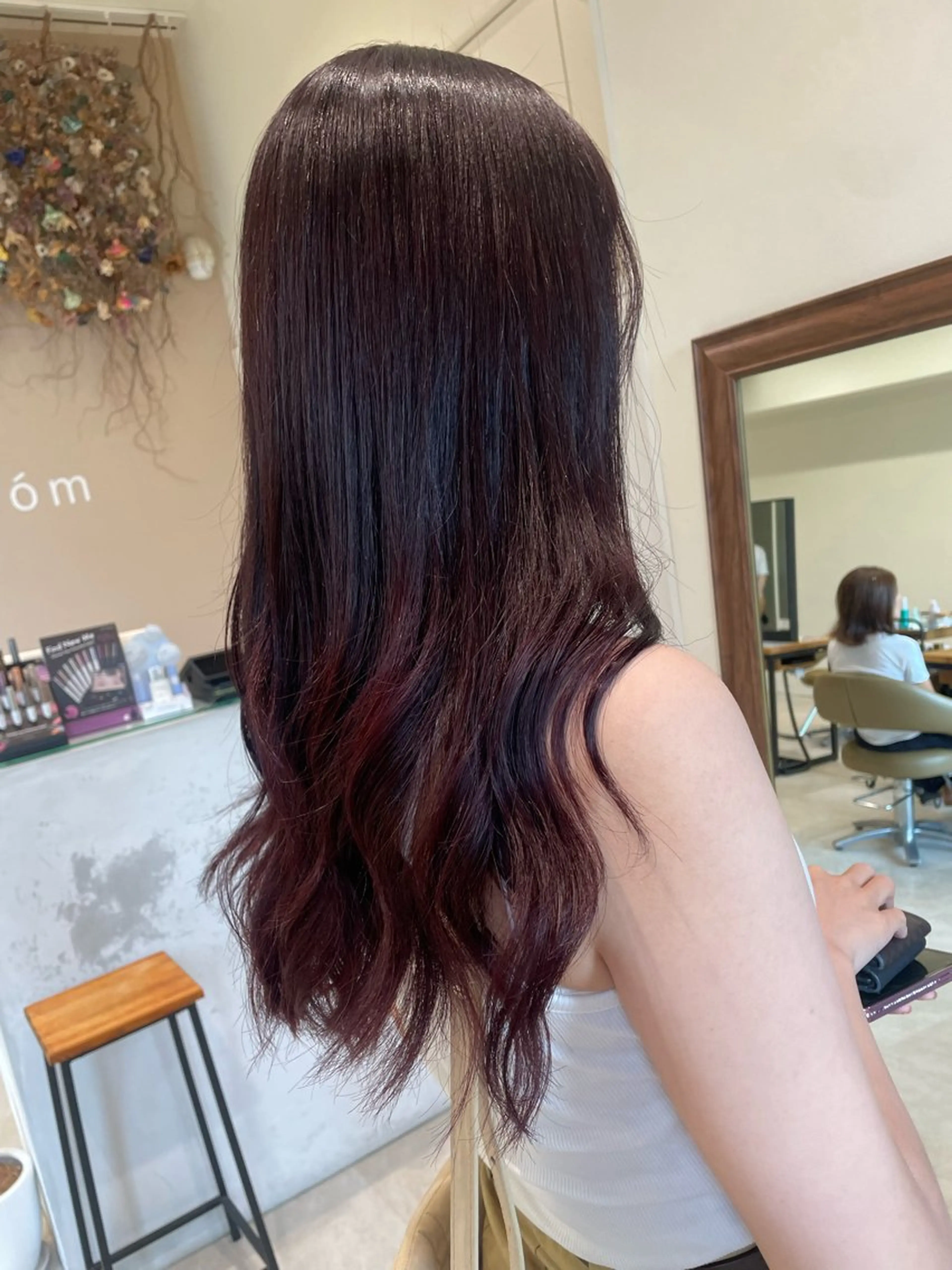 ロング カラー ブリーチ 透明感カラー ブリーチなしカラー suzuna/暖色 カラー💞/スパのヘアスタイル