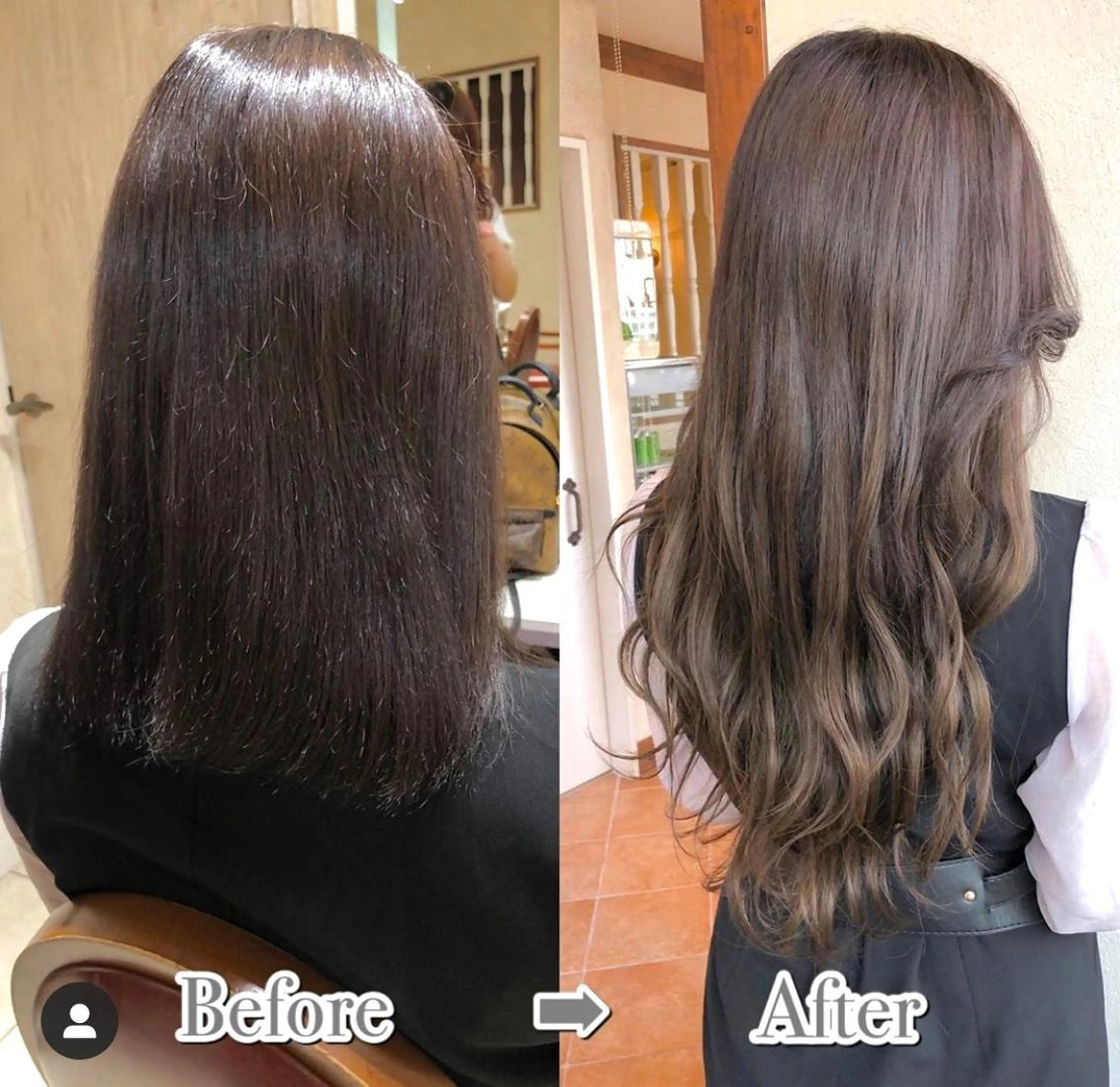 カラー 韓国ハッシュカット/ 新宿/髪質改善/岡崎のヘアスタイル