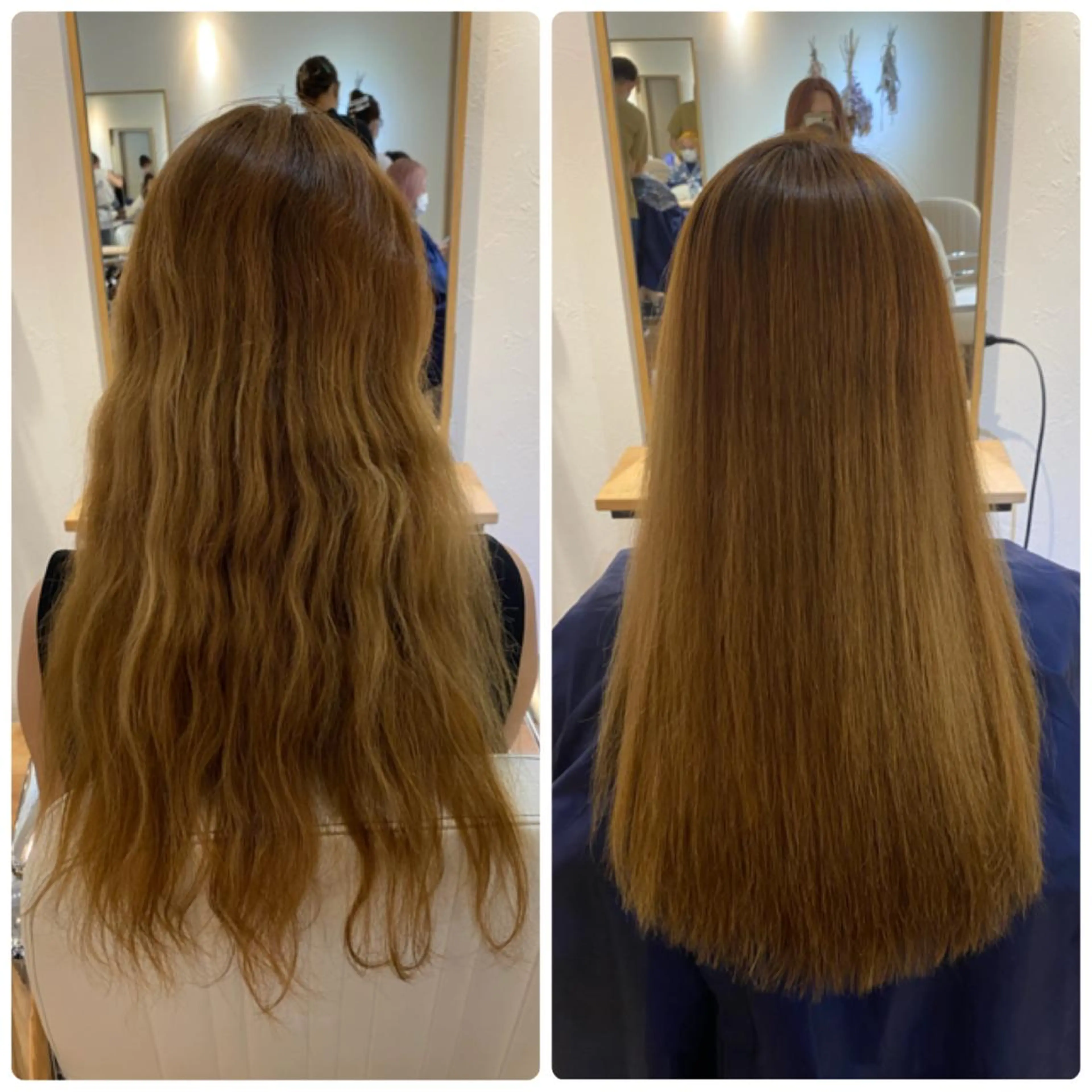 【☘️今話題のプレミアム髪質改善☘️】酸性ストレート+カットの写真