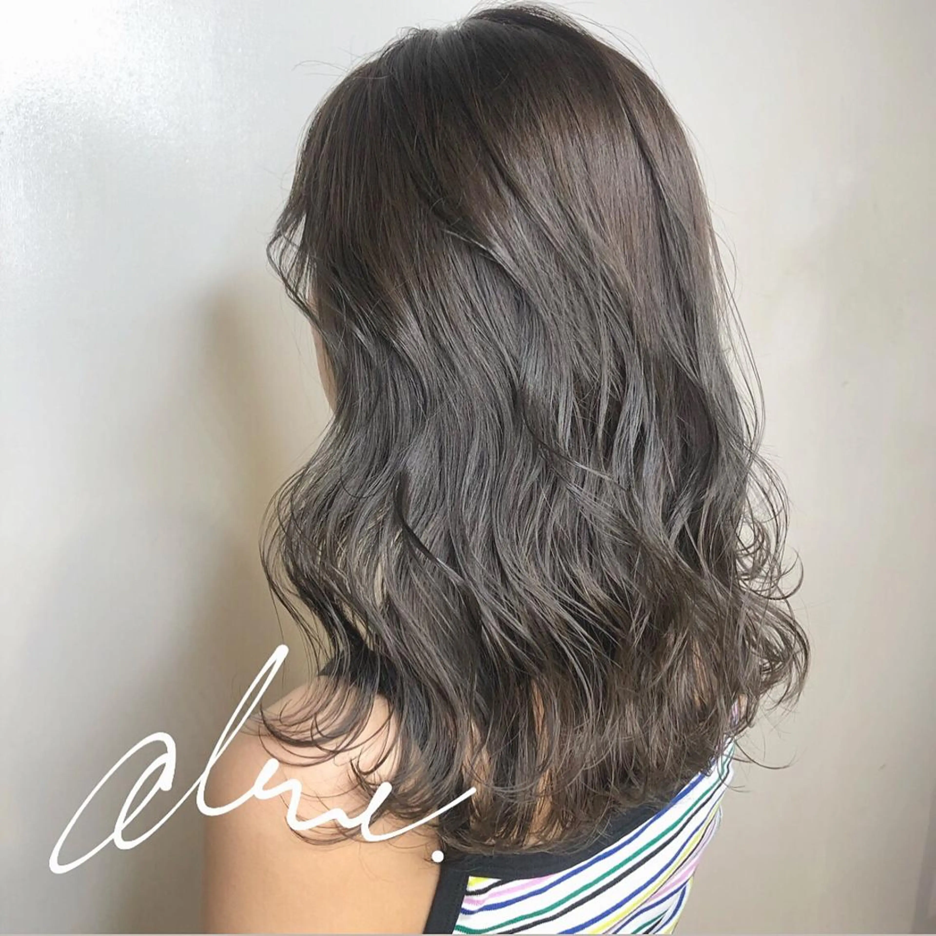 ミディアム カラー マツエク・マツパ グレージュ オリーブグレージュ オリーブグレー カット ヘアカラー トリートメント 透明感カラー🫧ヘア セット🫧松本菜月の眉毛・アイブロウイメージ