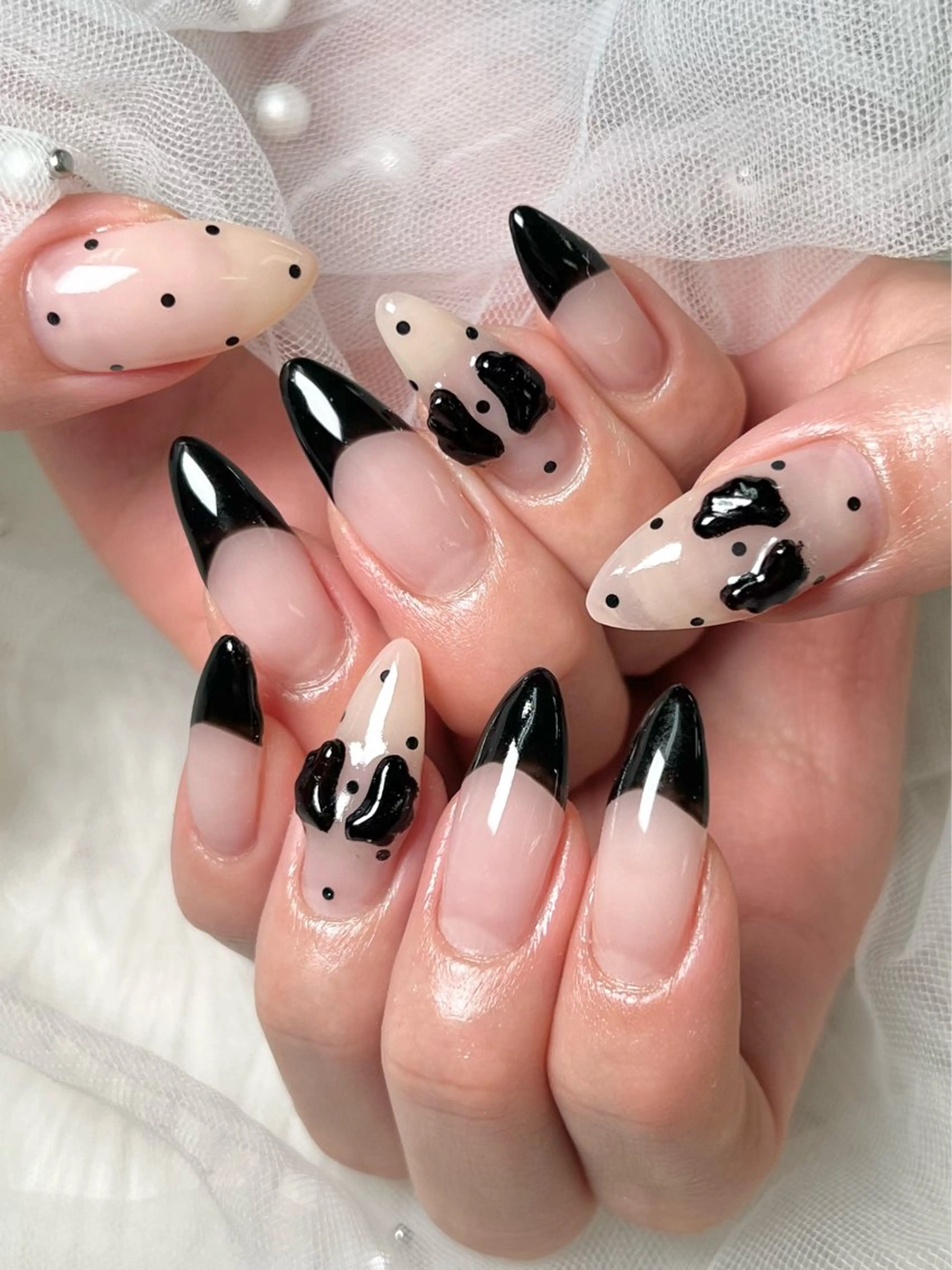 ネイル 韓国ネイル ワンホンネイル alien girl所属・byul nails ビョルネイルのネイルデザイン
