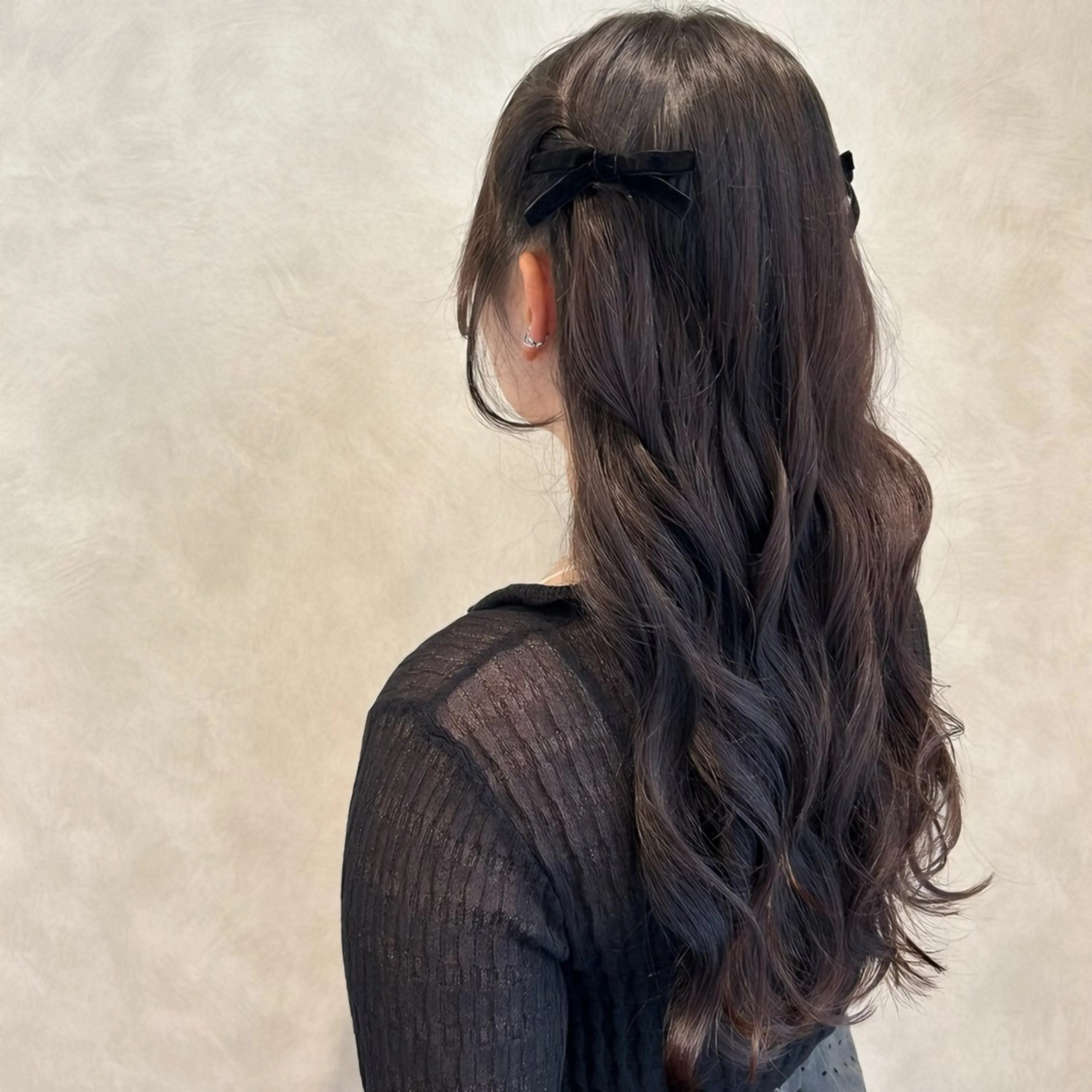 ロング ヘアアレンジ カット ヘアカラー トリートメント ᴋᴀɴᴀ 🎀のヘアスタイル