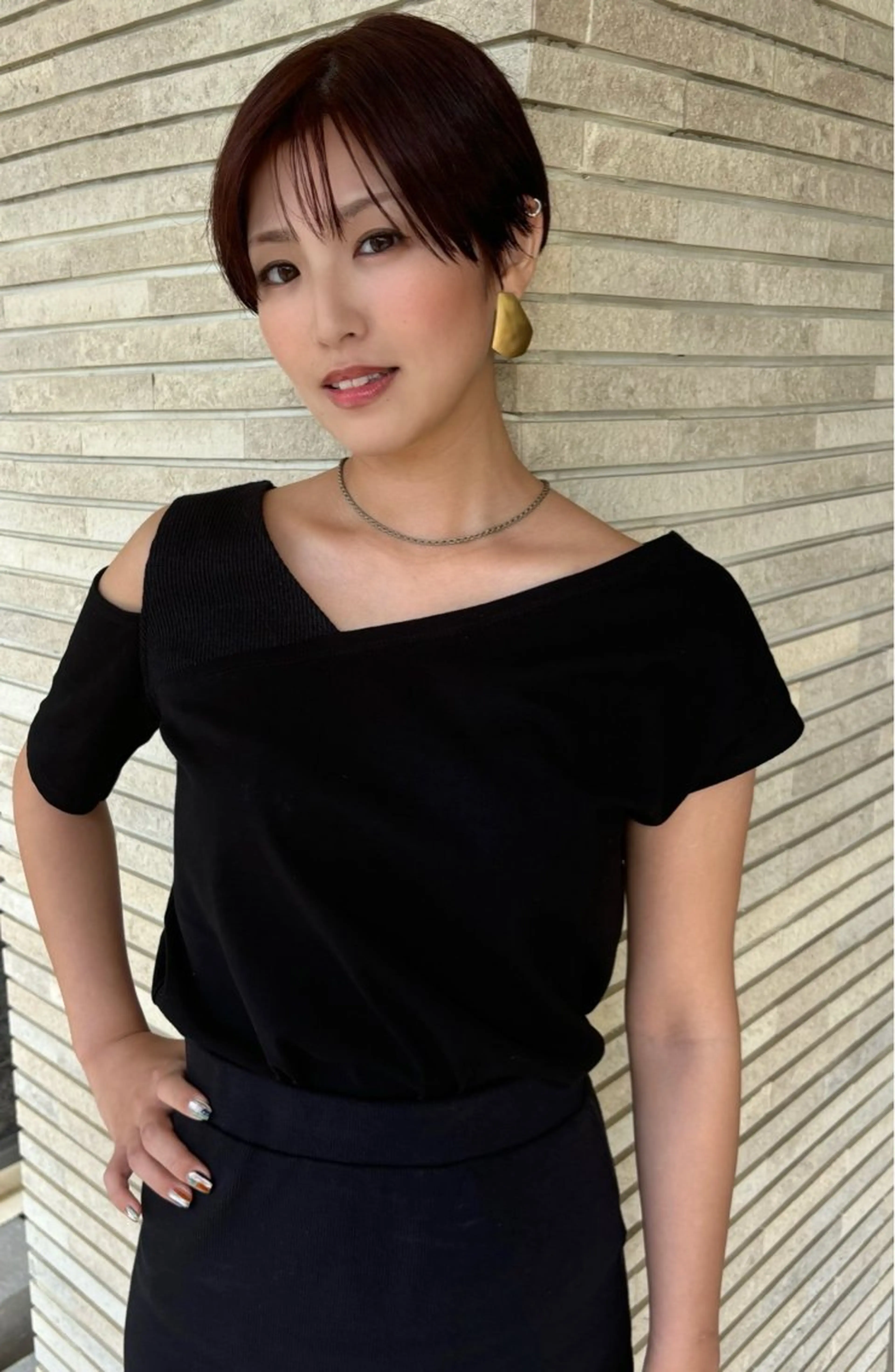 ショート カラー イルミナカラー カット ヘアカラー grand juteのヘアスタイル