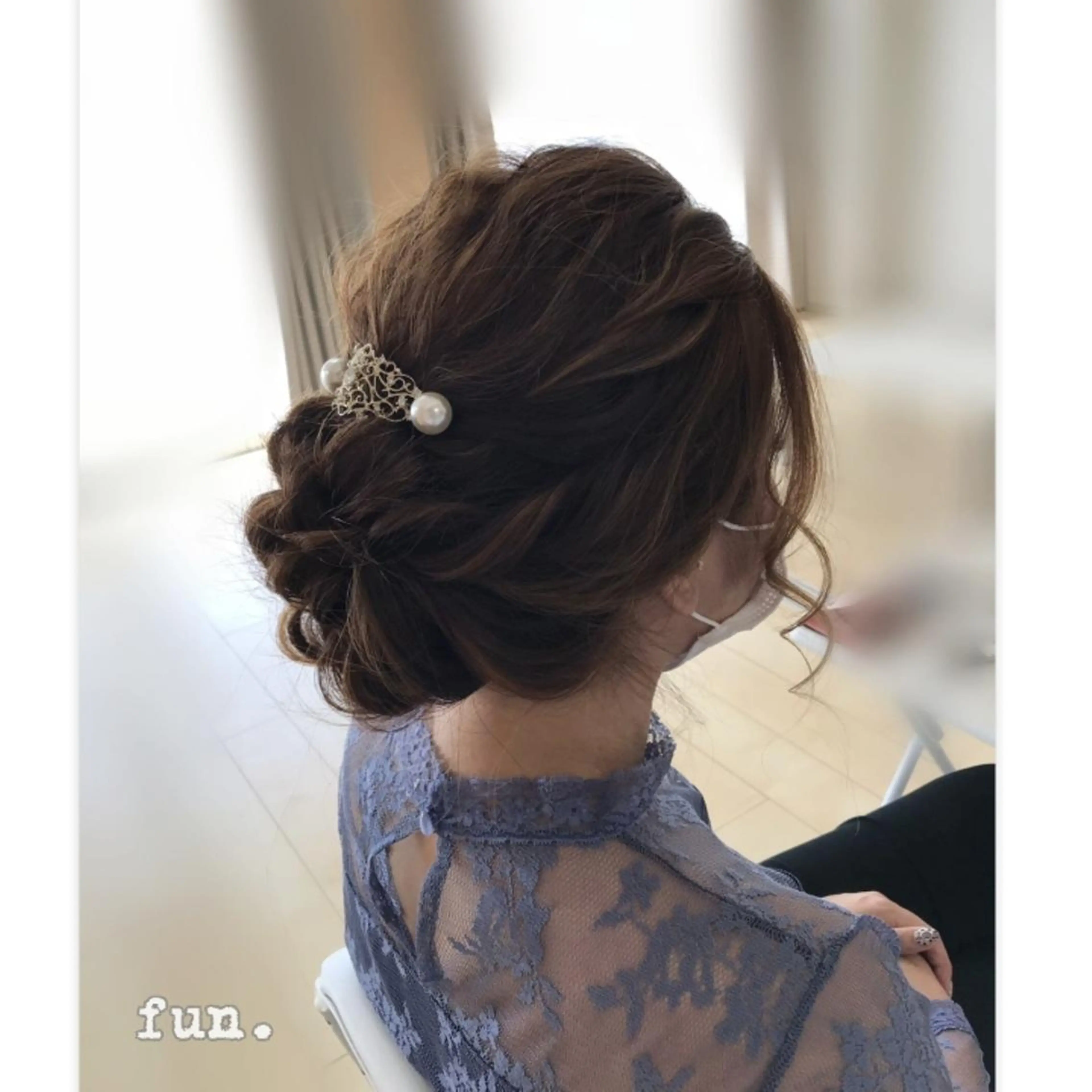 ヘアセット9時〜11時半受付の写真