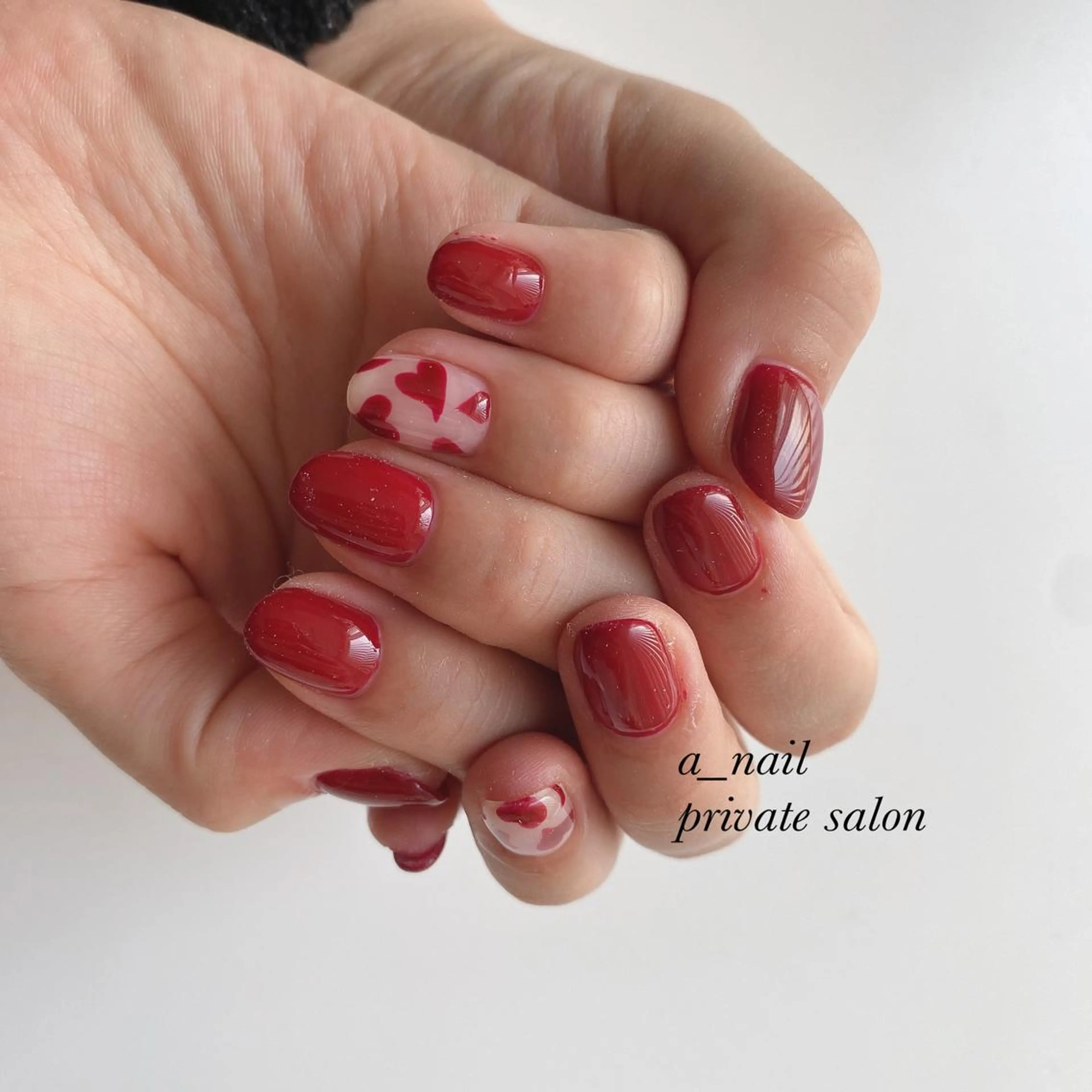 ネイル アニマル柄 アートネイル フレンチネイル ジェルネイル 氷ネイル・うるうるネイル 菅 恵奈のネイルデザイン