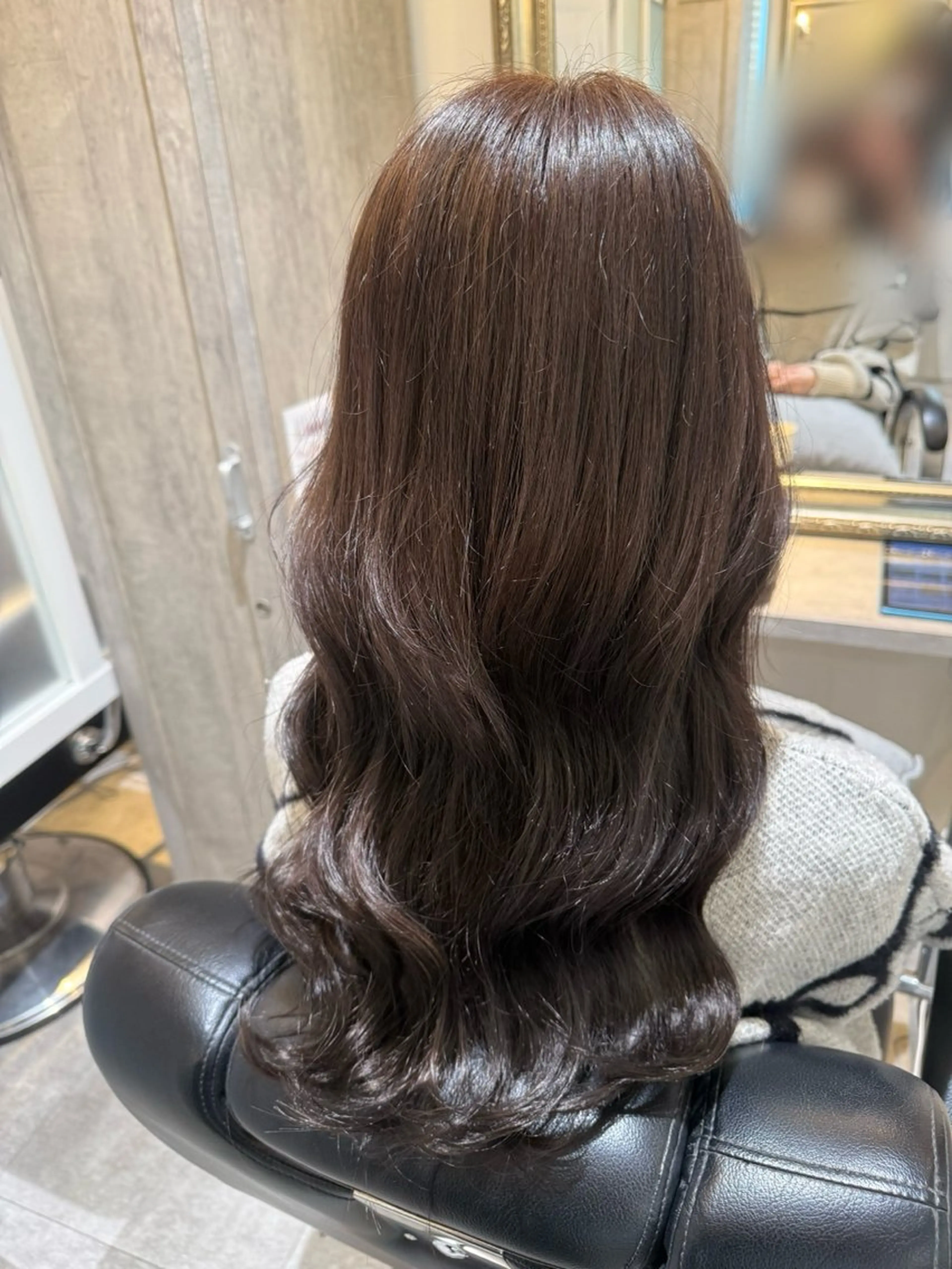 ロング カラー ブラウンカラー ヘアカラー こだわり艶カラー ♡chisato♡のヘアスタイル
