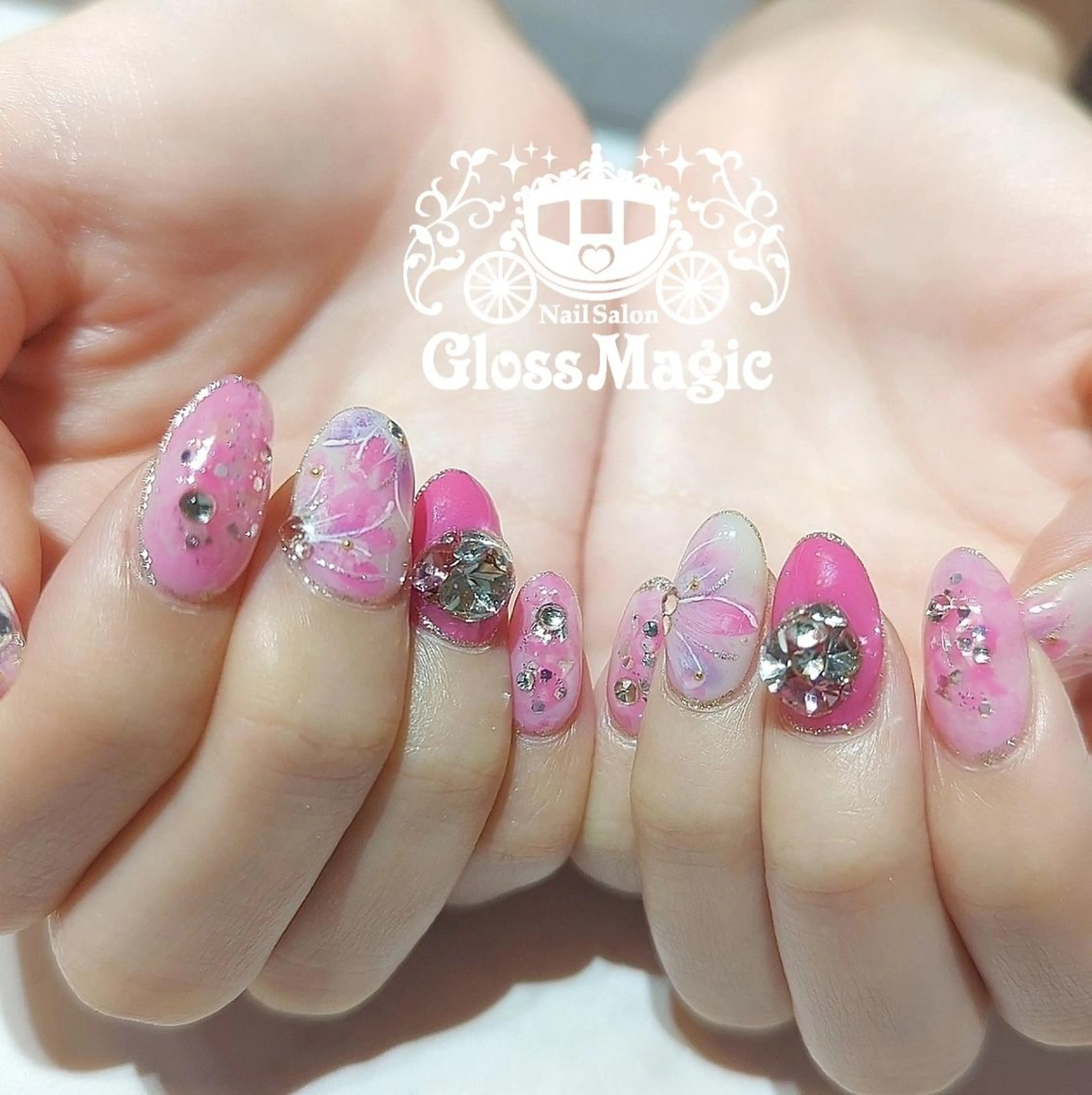 ネイル ハンドネイル あ きのネイルデザイン