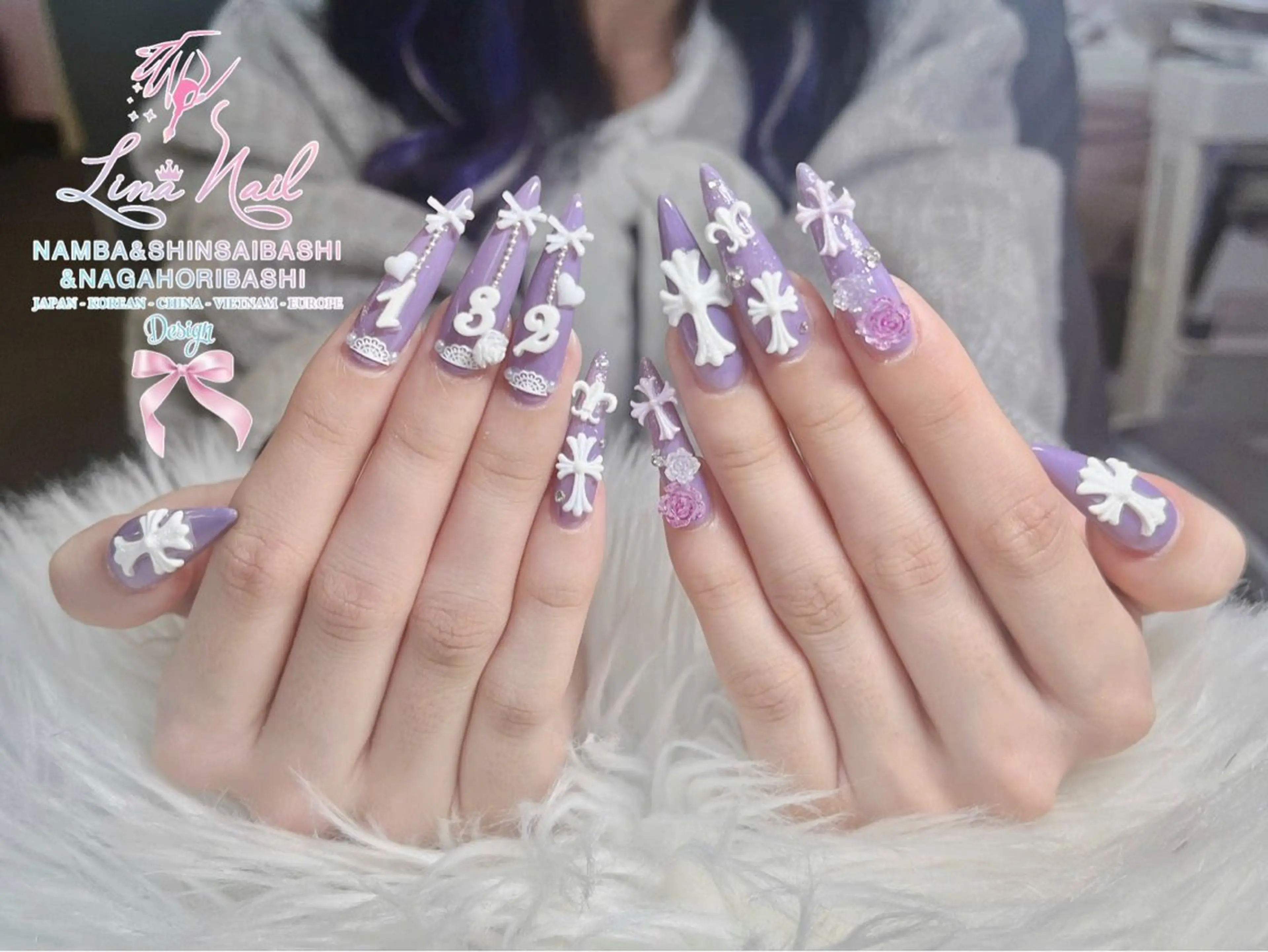 ネイル チークネイル 桜ネイル フラッシュネイル フットネイル ジェルネイル ハンドネイル リナネイル アメ村心斎橋店のネイルデザイン