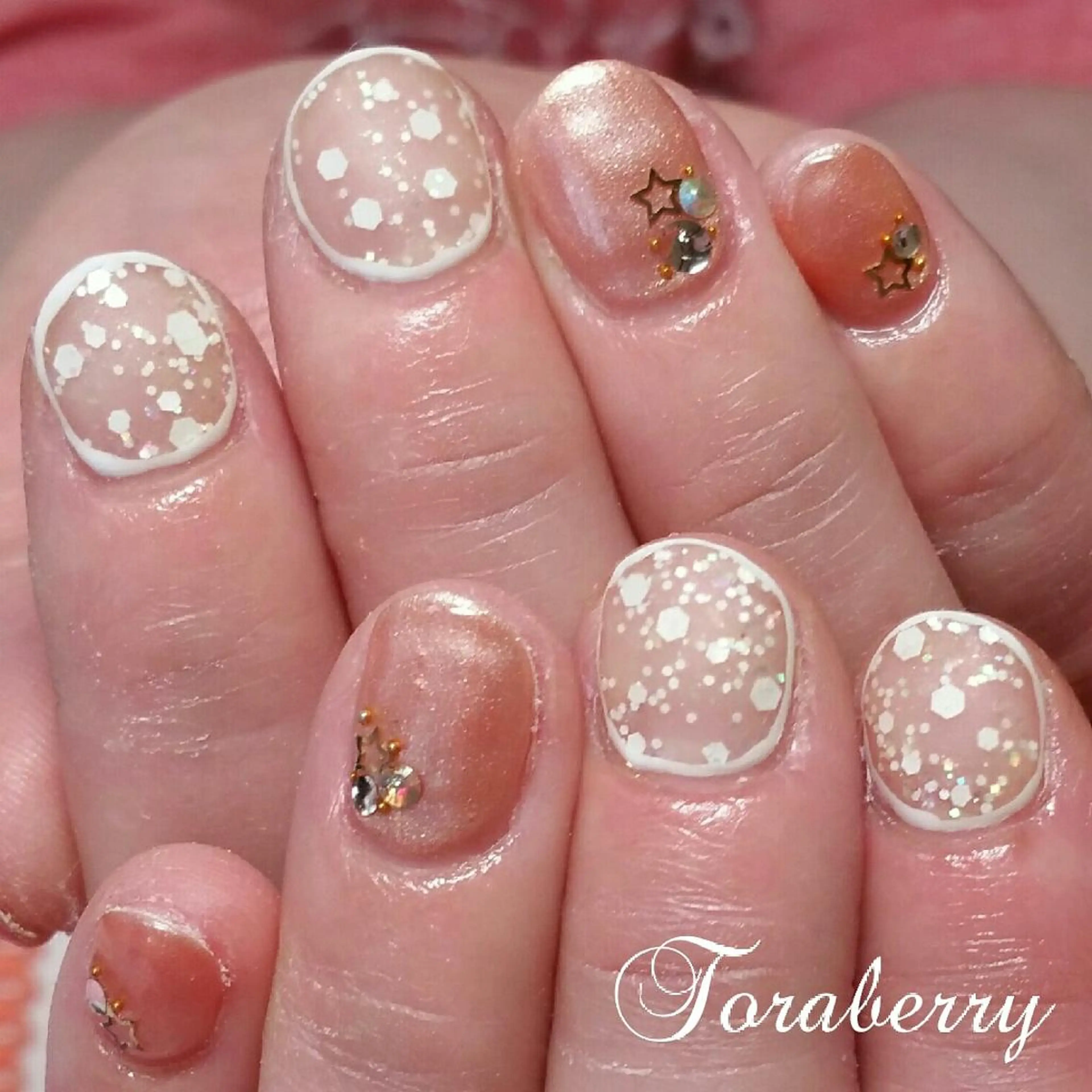 ネイル ホログラムネイル ネイリスト なつみのネイルデザイン