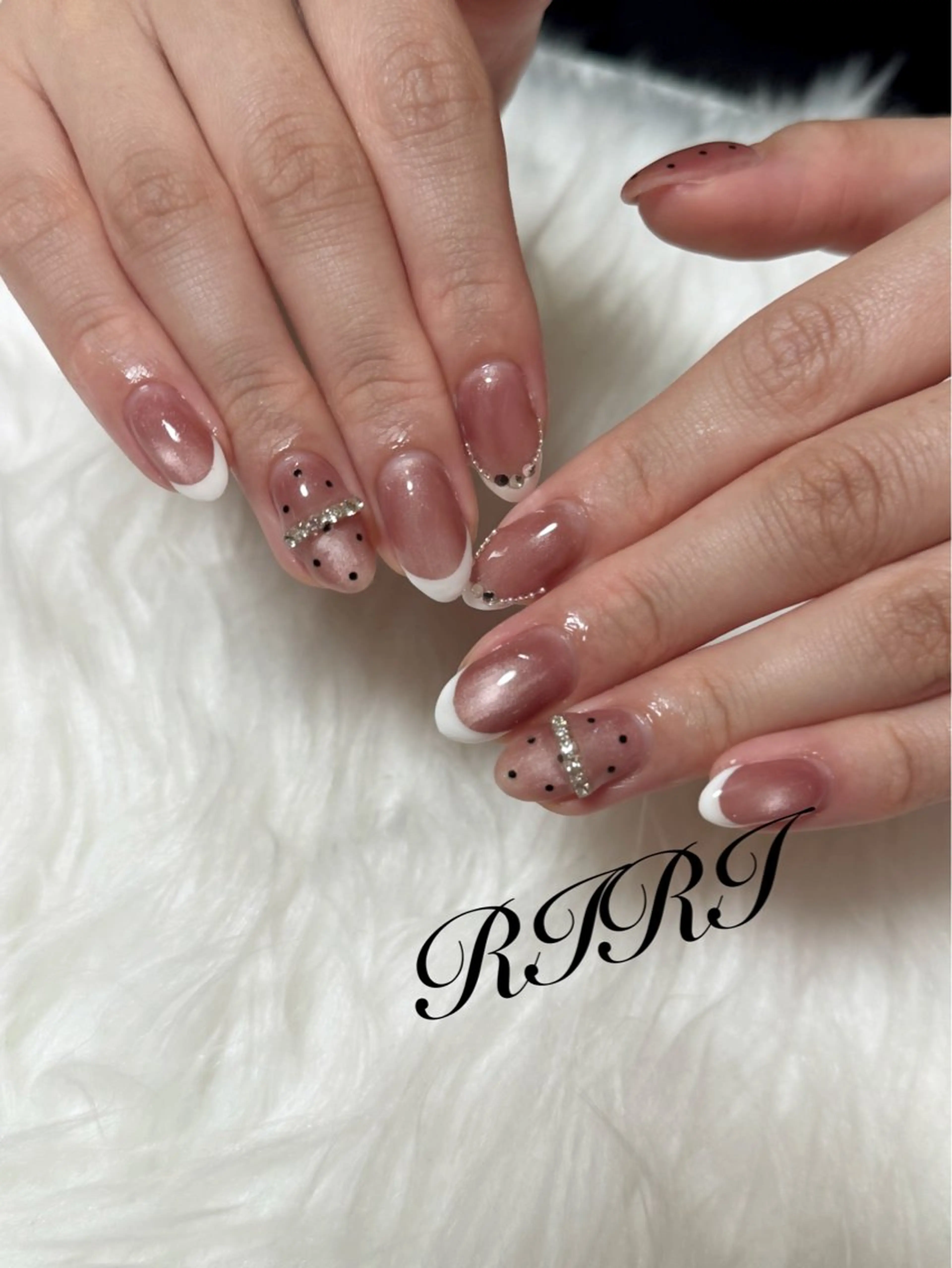 ネイル ハンドネイル riri オーナーのネイルデザイン