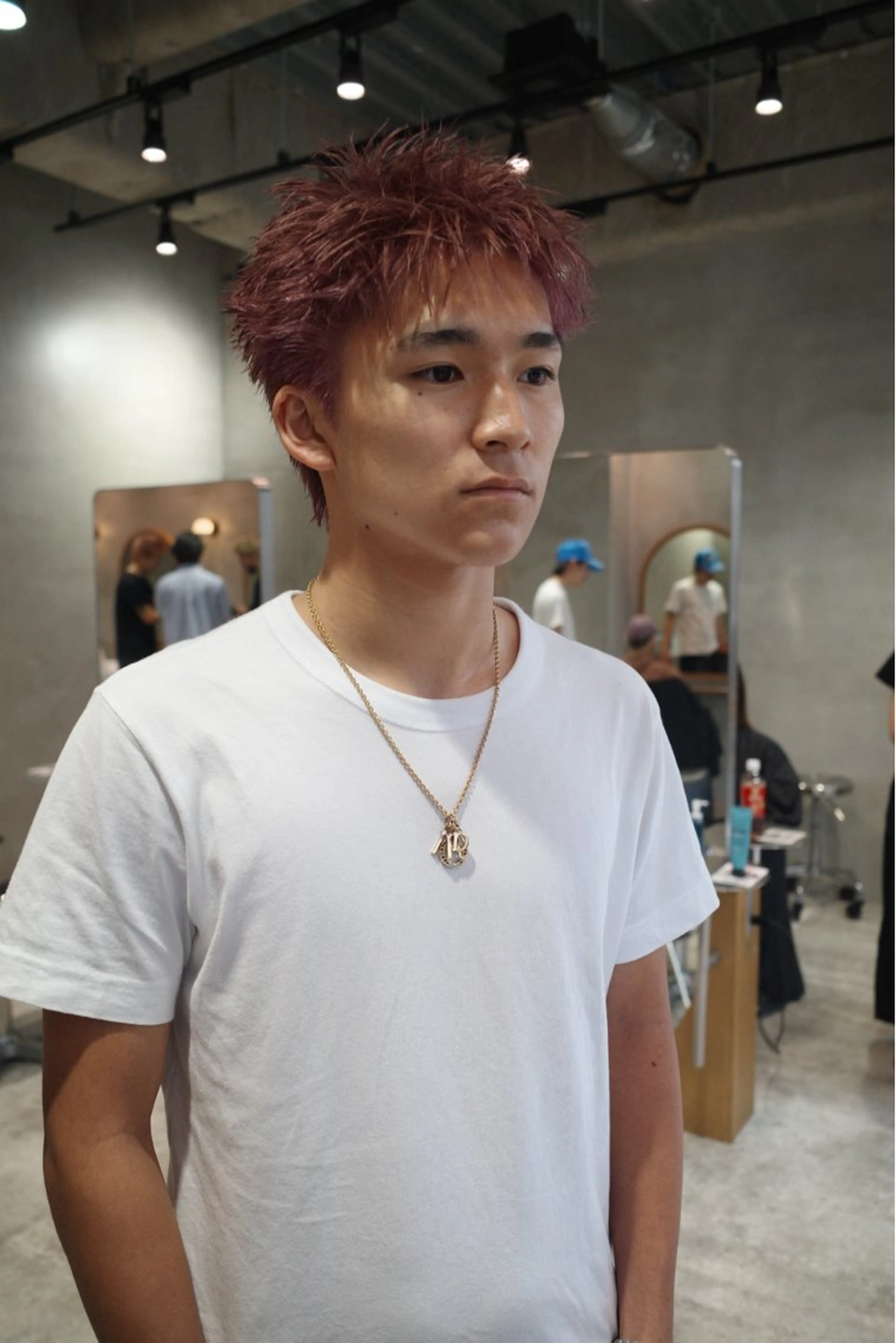 ショート カット ヘアカラー 山口 ヒロトのヘアスタイル
