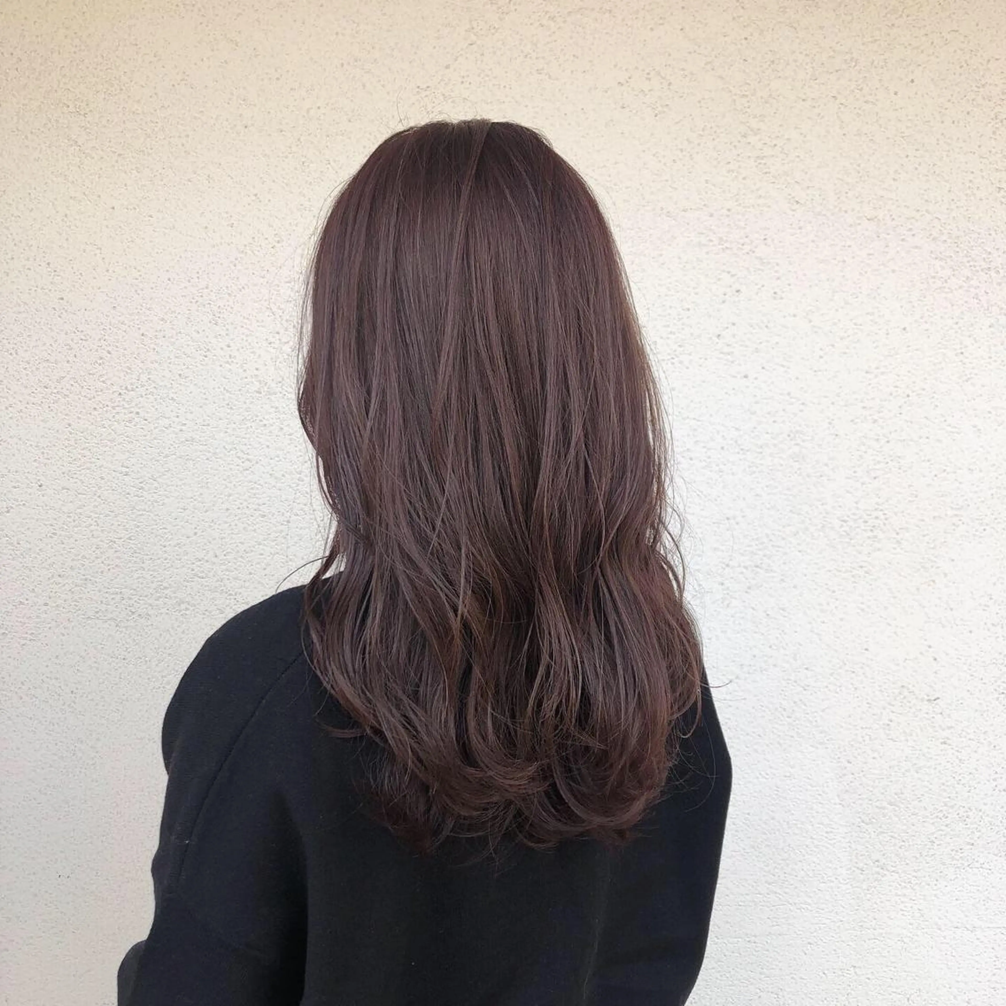 ロング カラー ヘアアレンジ ラベンダーカラー ラベンダーピンク ピンクカラー カット ヘアカラー トリートメント 酸性縮毛矯正🧴韓国 レイヤー/髪質改善のヘアスタイル