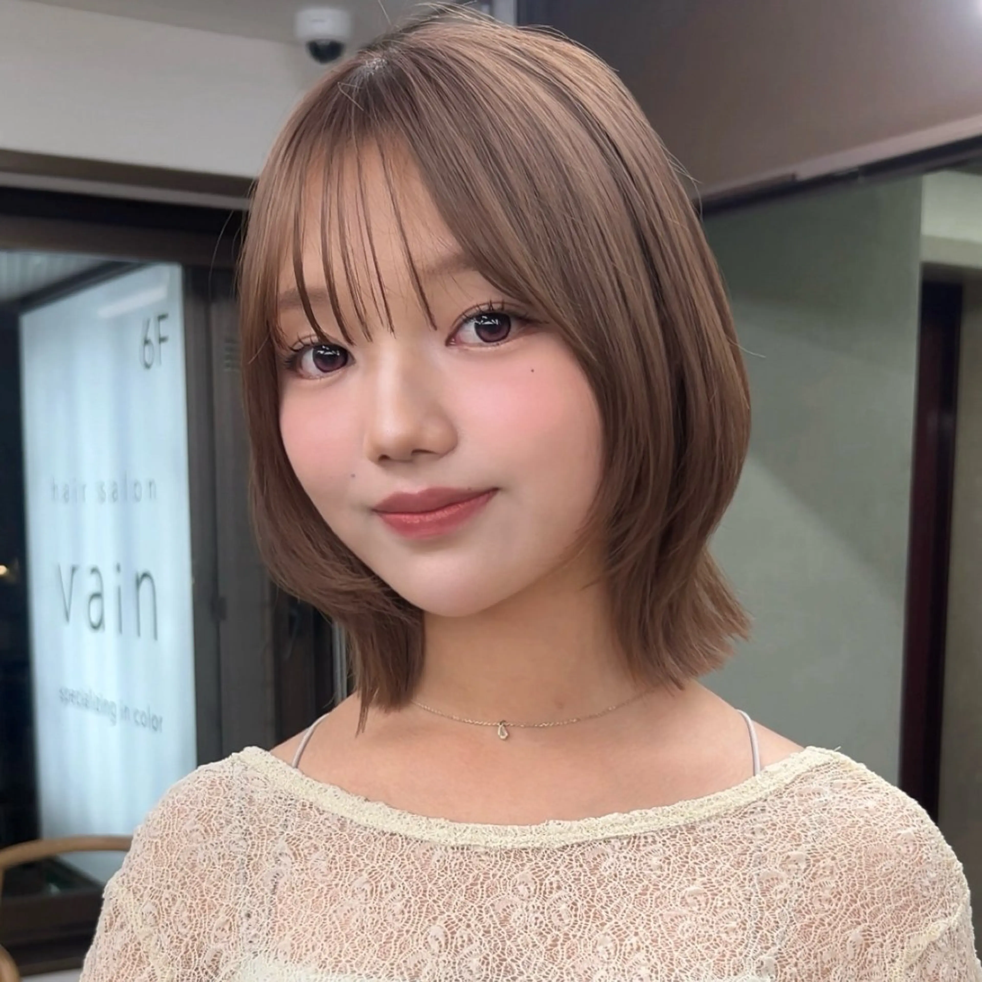 ショート ボブ 🌸透明感/レイヤー / 栗林 彩🌸のヘアスタイル