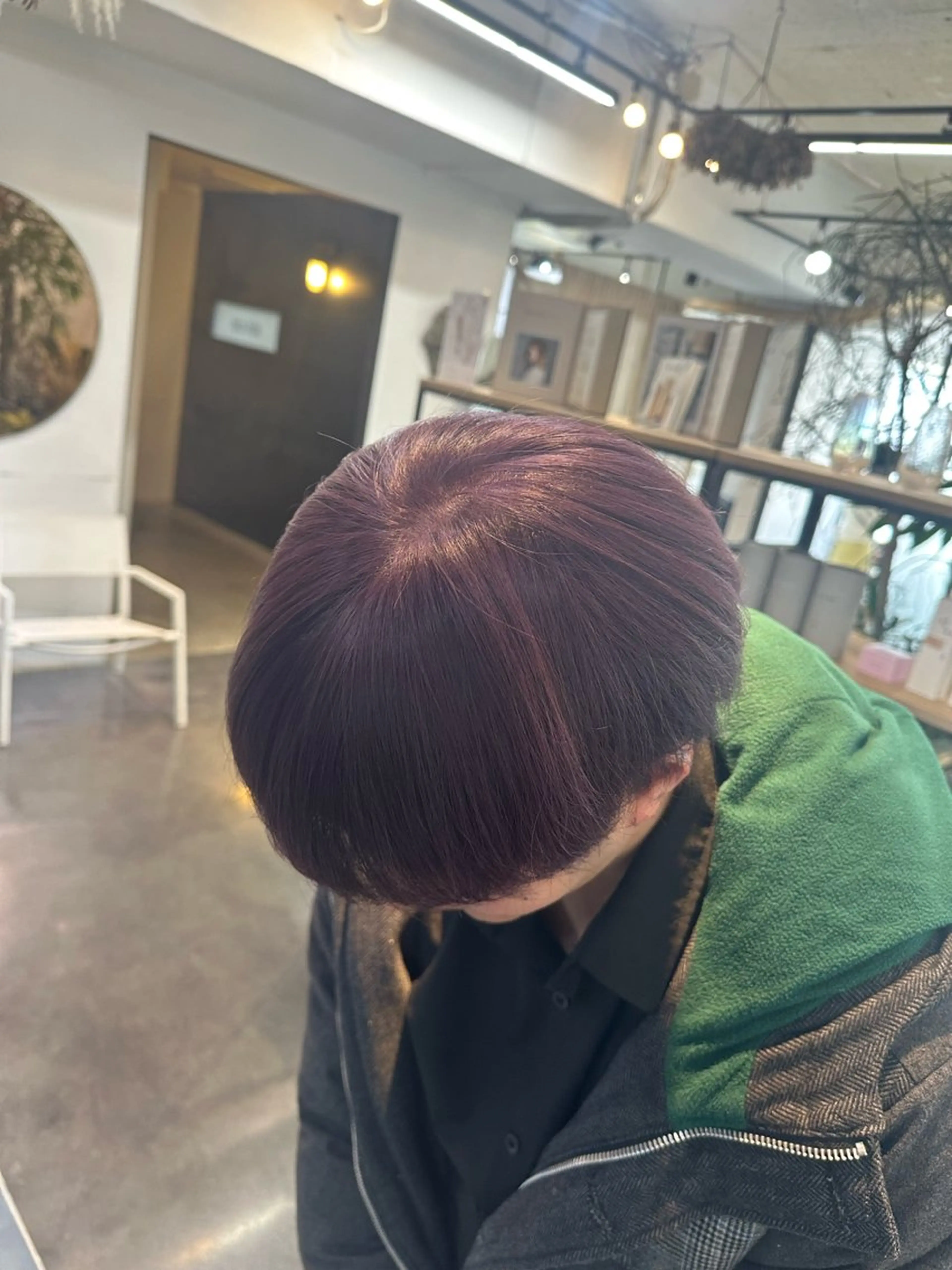 カラー ブリーチ momo 札幌美容師のヘアスタイル