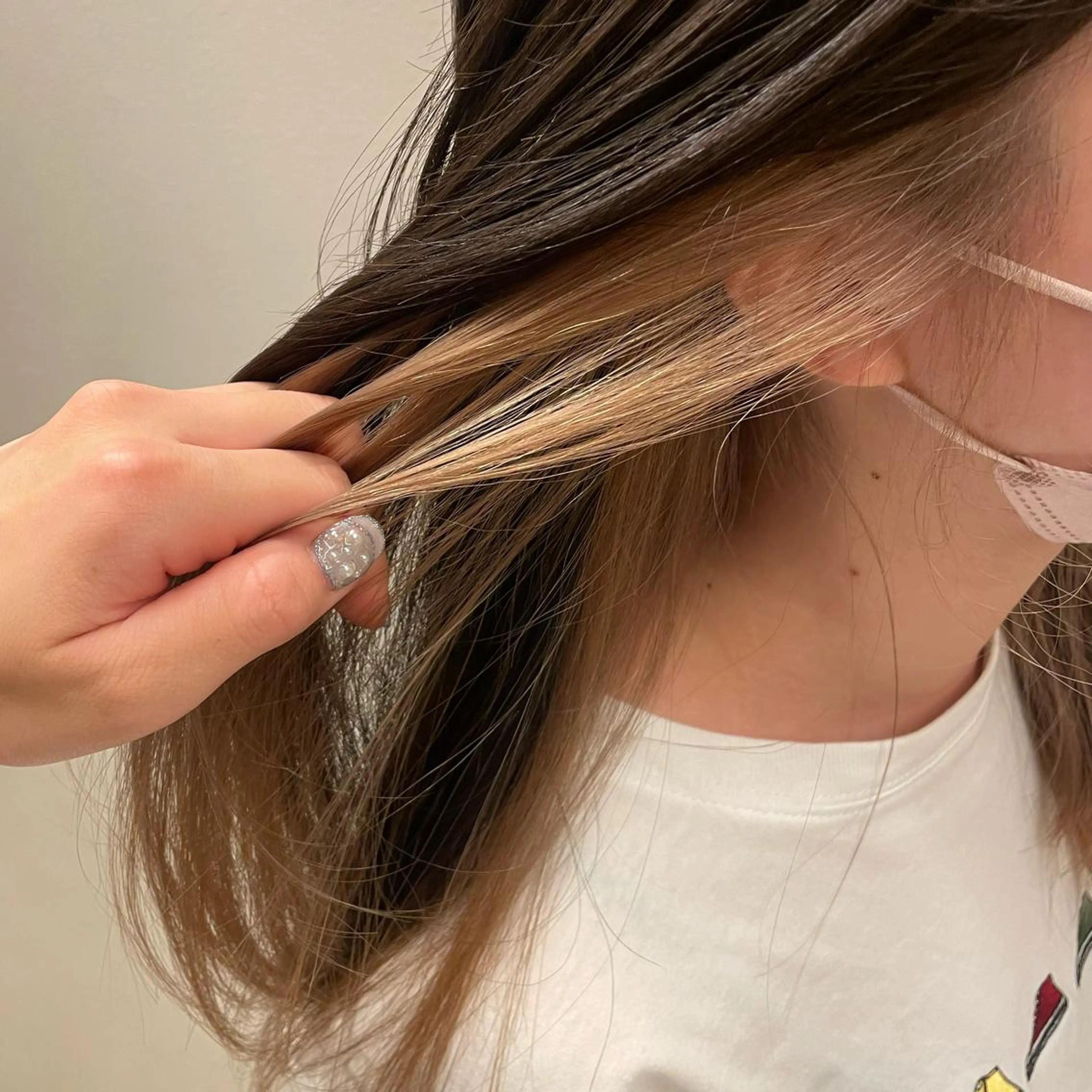 ロング 神谷 亜結美のヘアスタイル