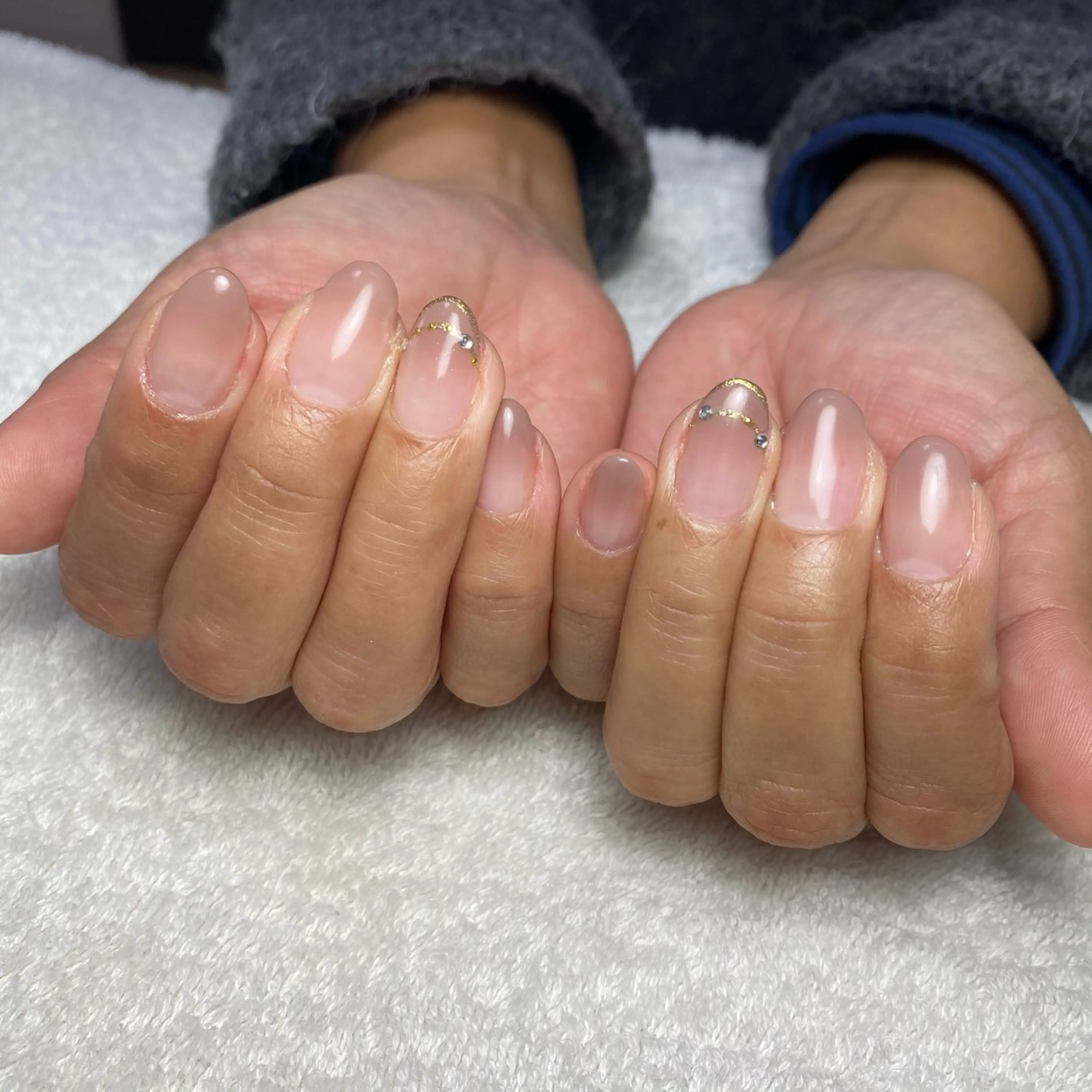 ネイル グラデーション シンプルネイル COCO +のエステ・リラクイメージ