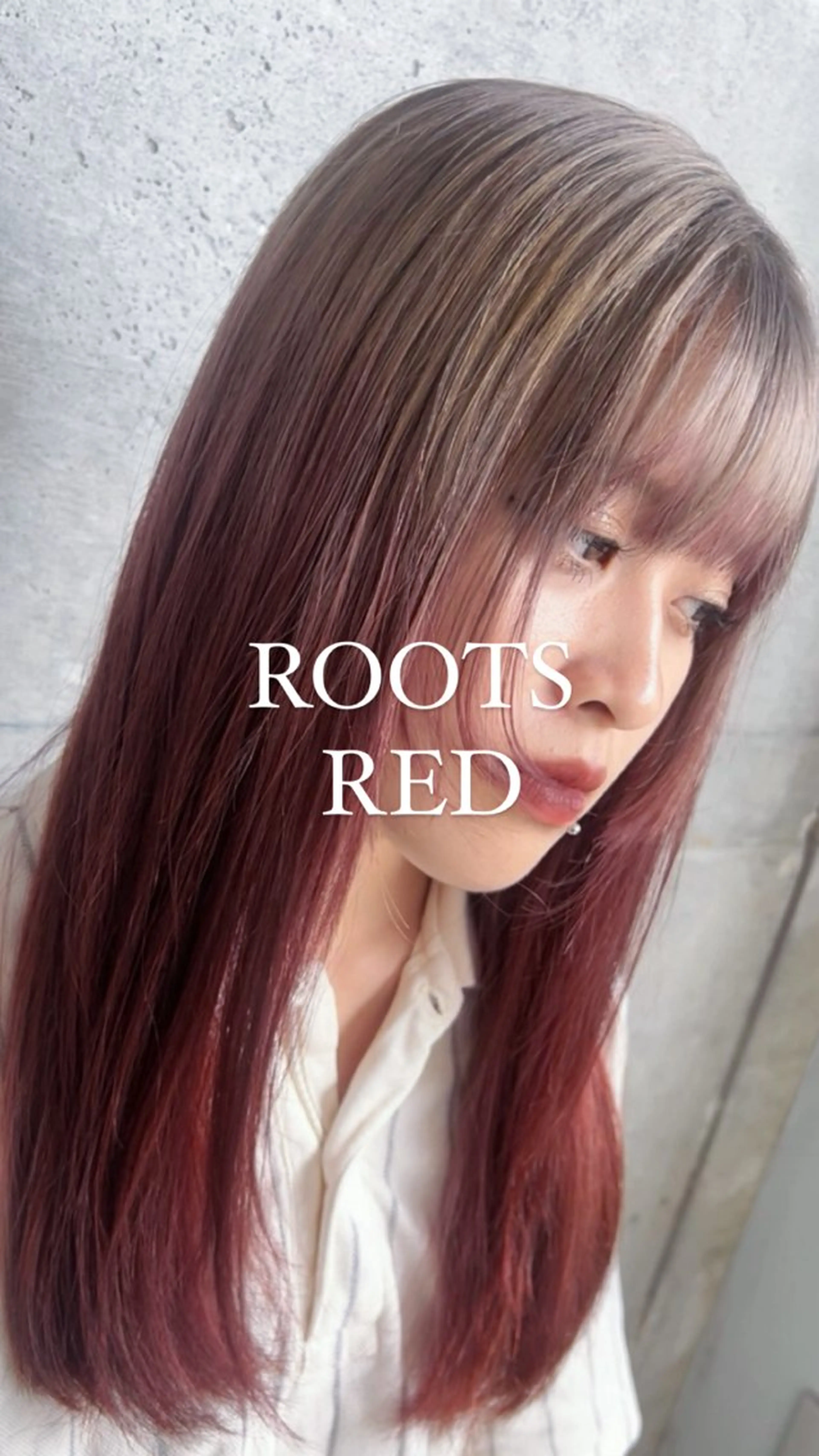 カラー TOBITA TAKARAのヘアスタイル