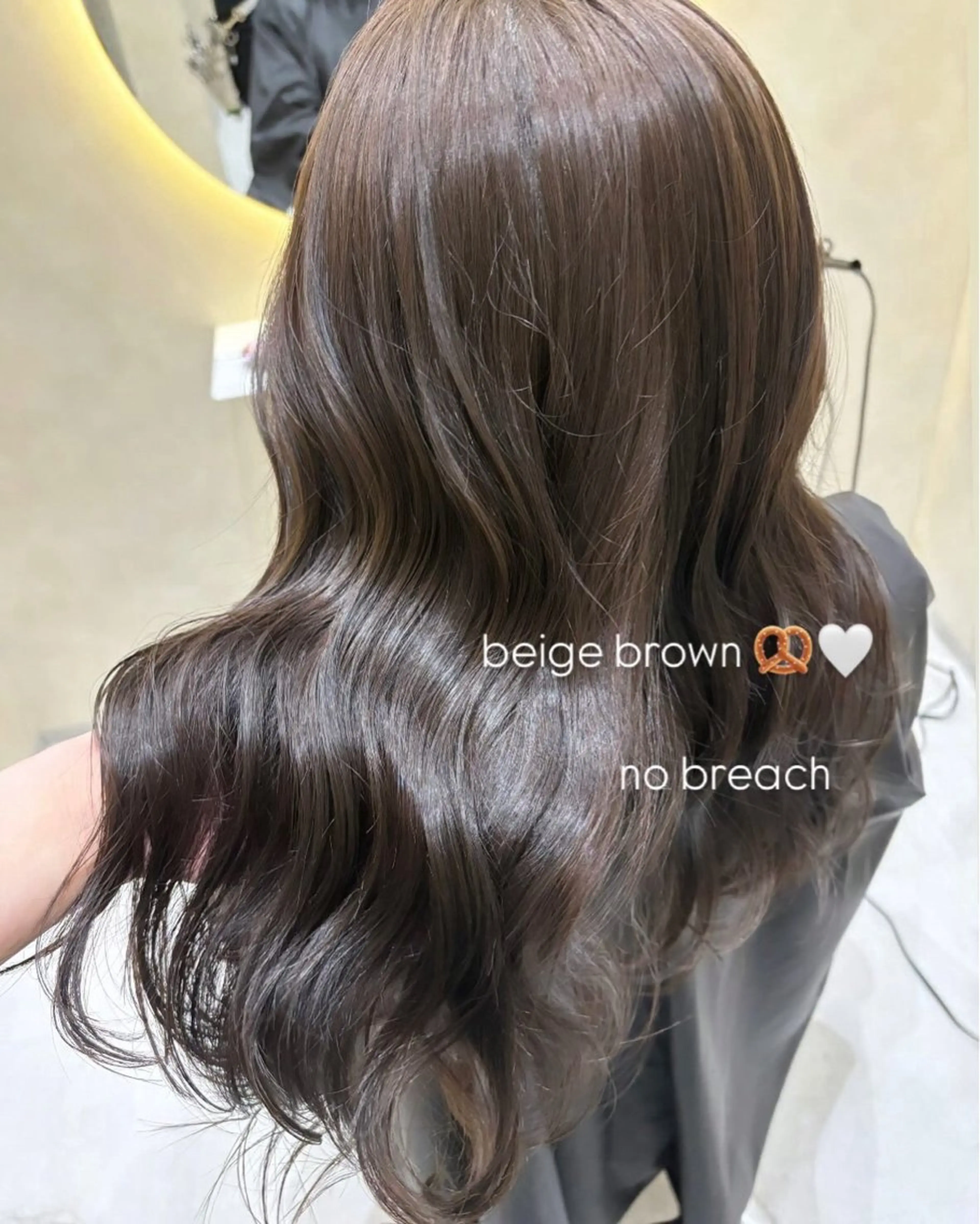 ミディアム カット ヘアカラー トリートメント Yukie♡ Zinaのヘアスタイル