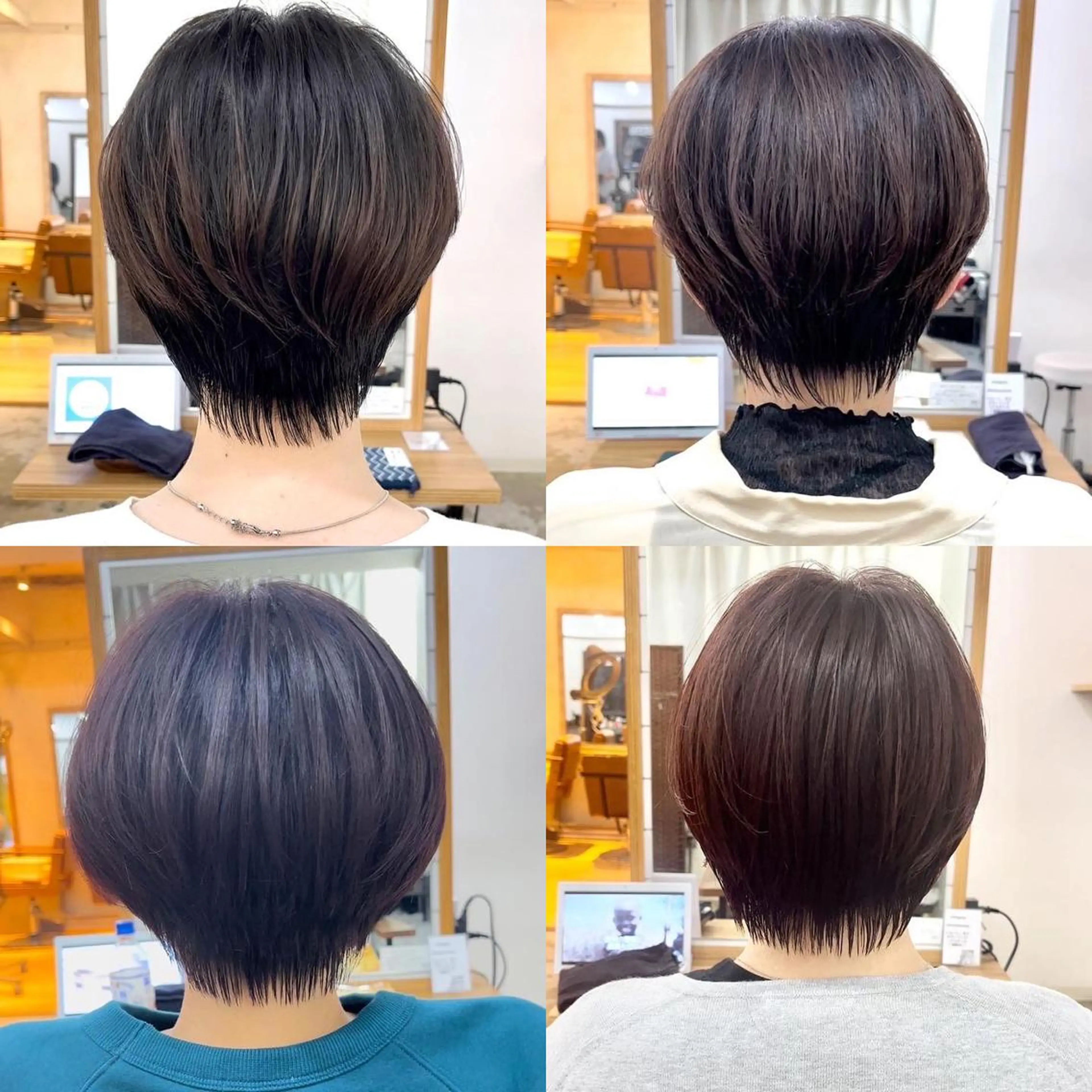 ショート カラー ショートヘア ショートヘア、ボブ こやさん　コヤマのヘアスタイル