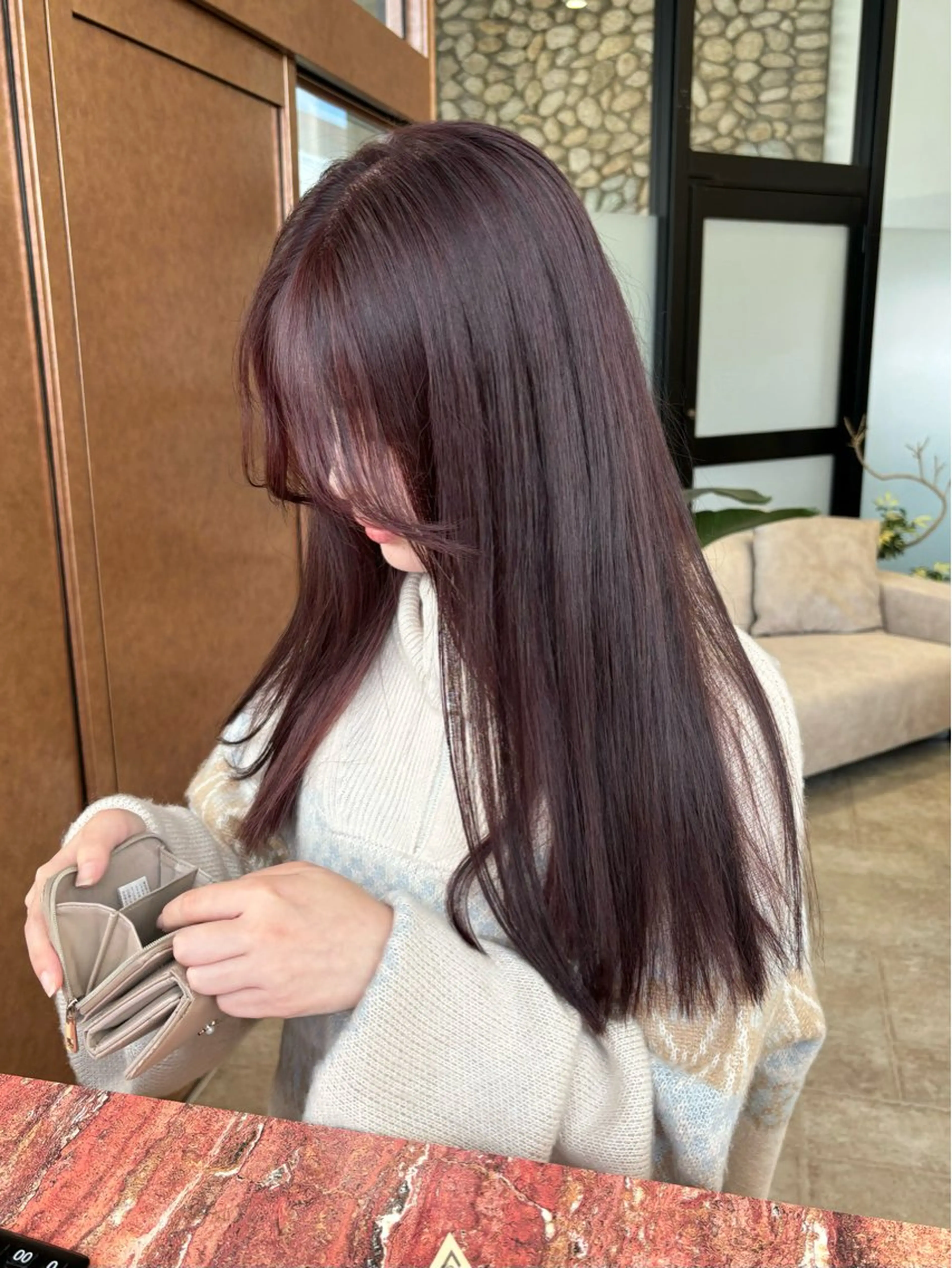 カラー MATTY azusaのヘアスタイル