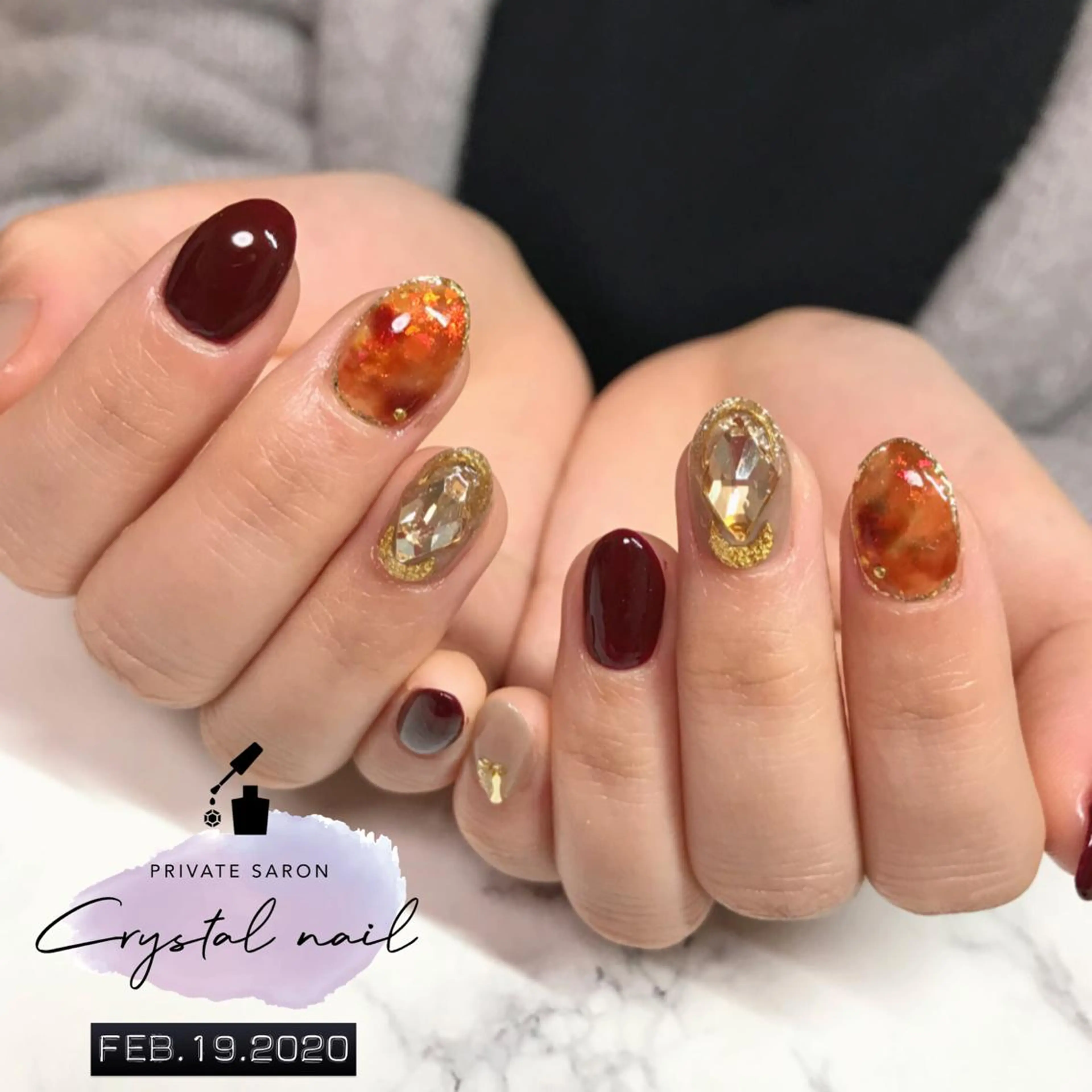ネイル アートネイル ハンドネイル SCENERY NAILのネイルデザイン