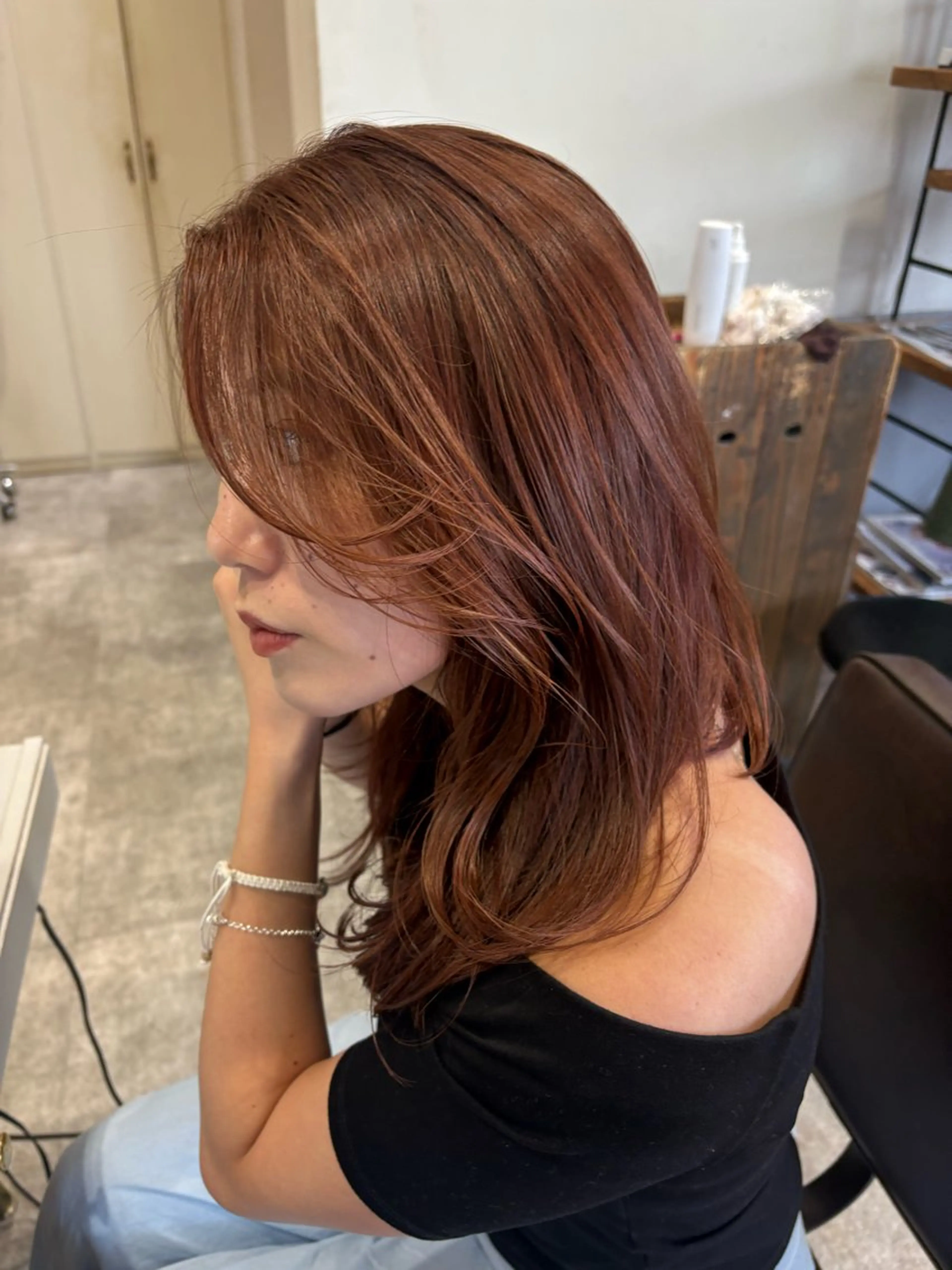 ミディアム SIKI yuuna レイヤーカット🪽のヘアスタイル