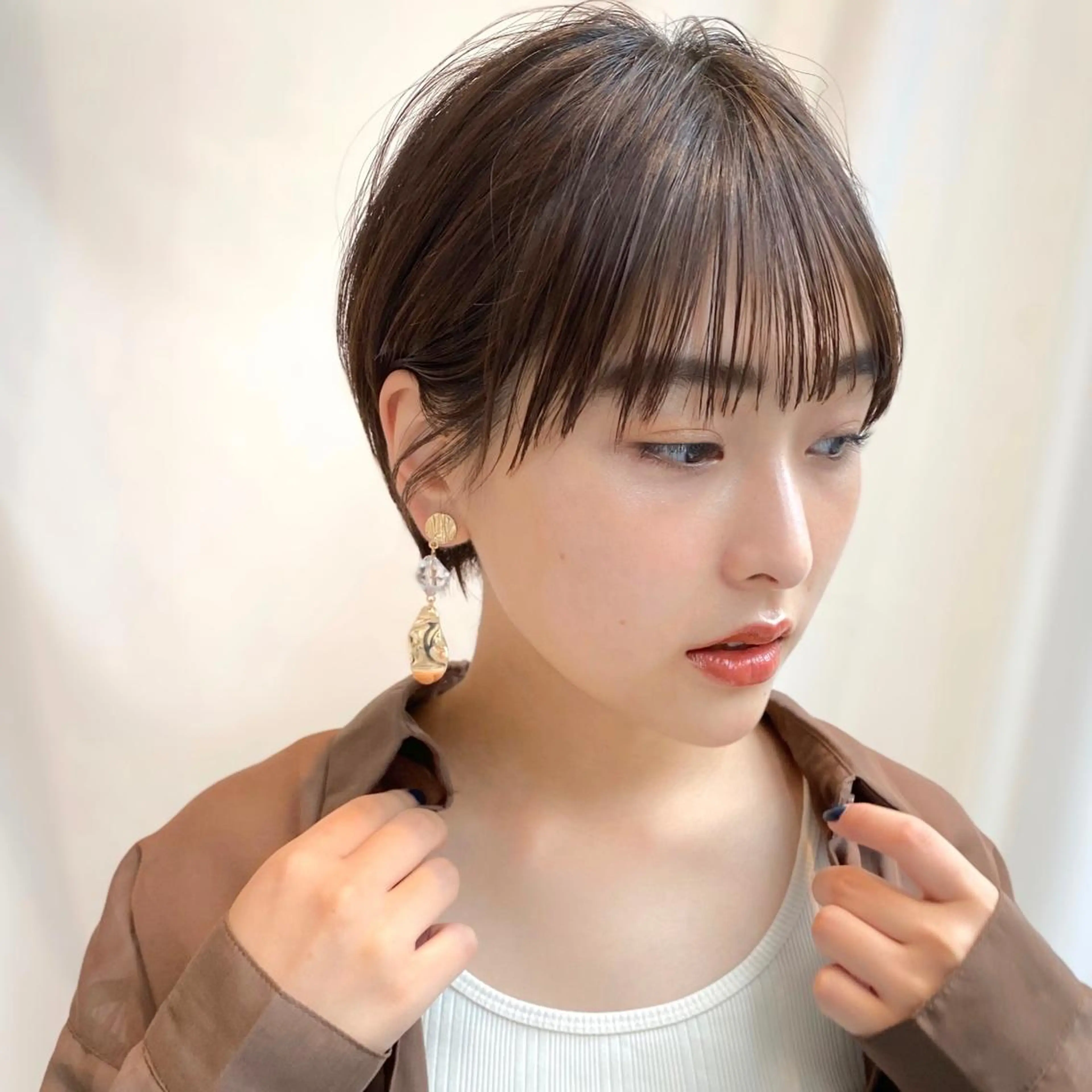 ショート 韓国くびれレイヤー 🇰🇷はづきのヘアスタイル