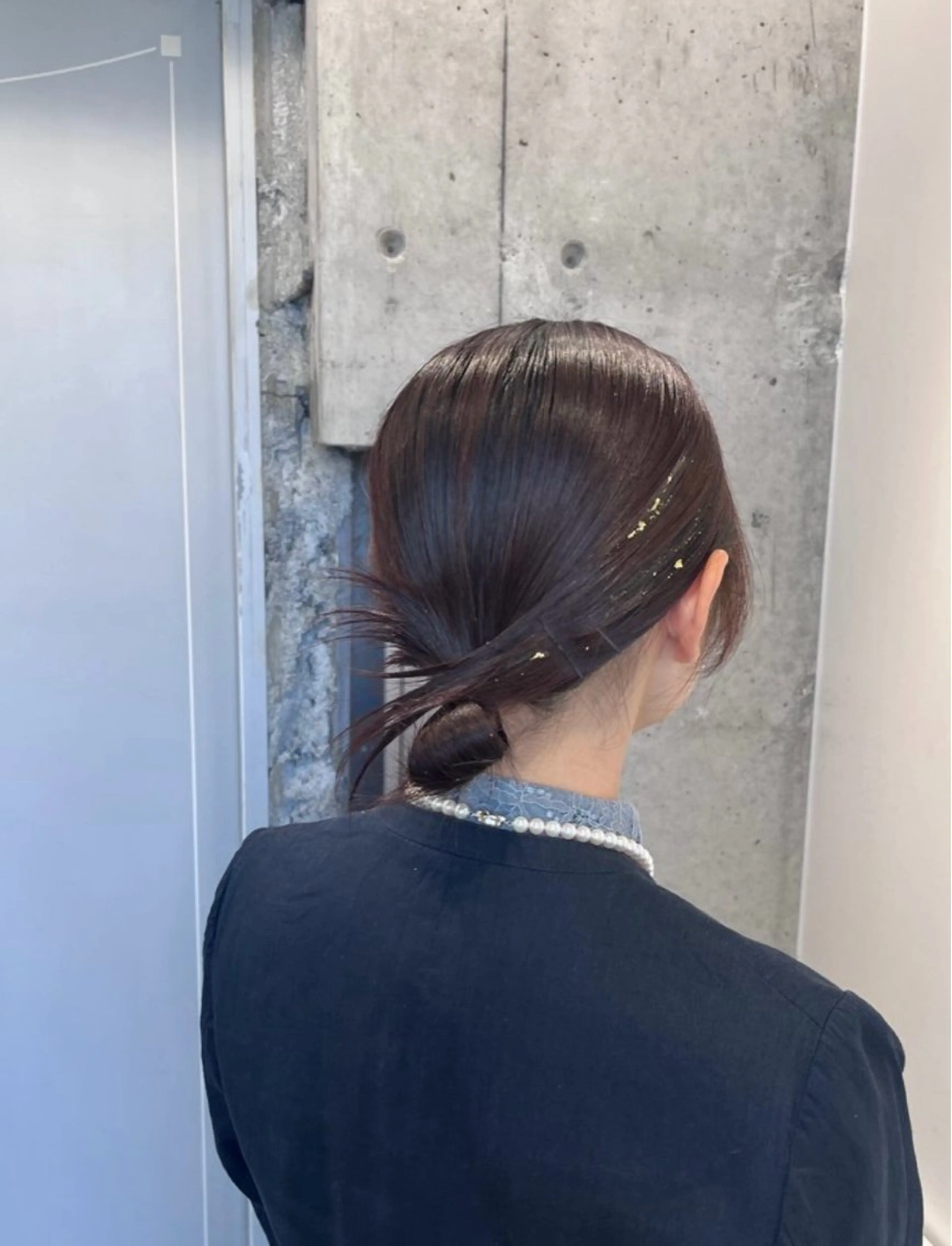 ショート ヘアアレンジ ヘアセット newi 天王寺 🪐airiのヘアスタイル