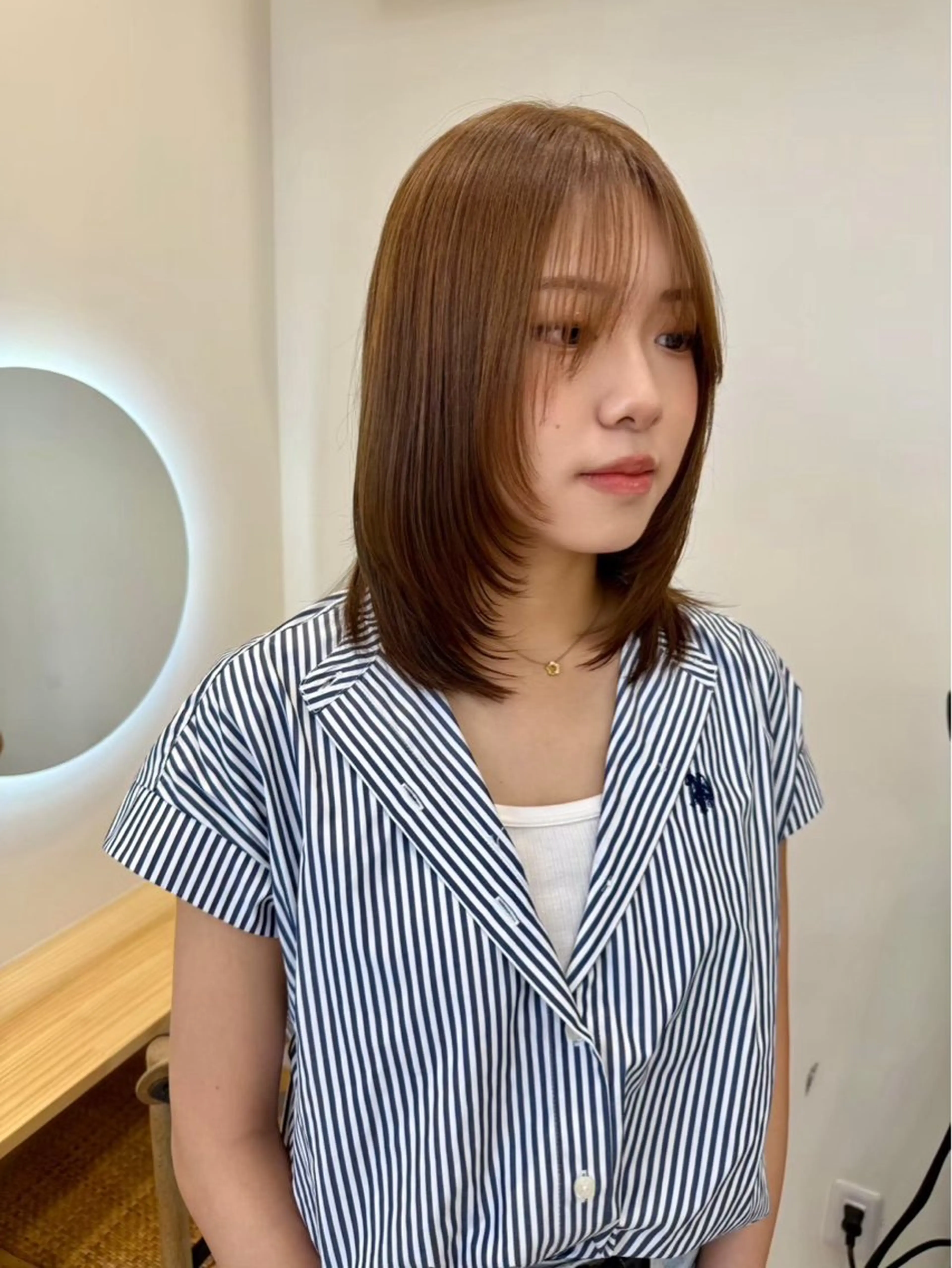 ミディアム Fumina 🤍のヘアスタイル
