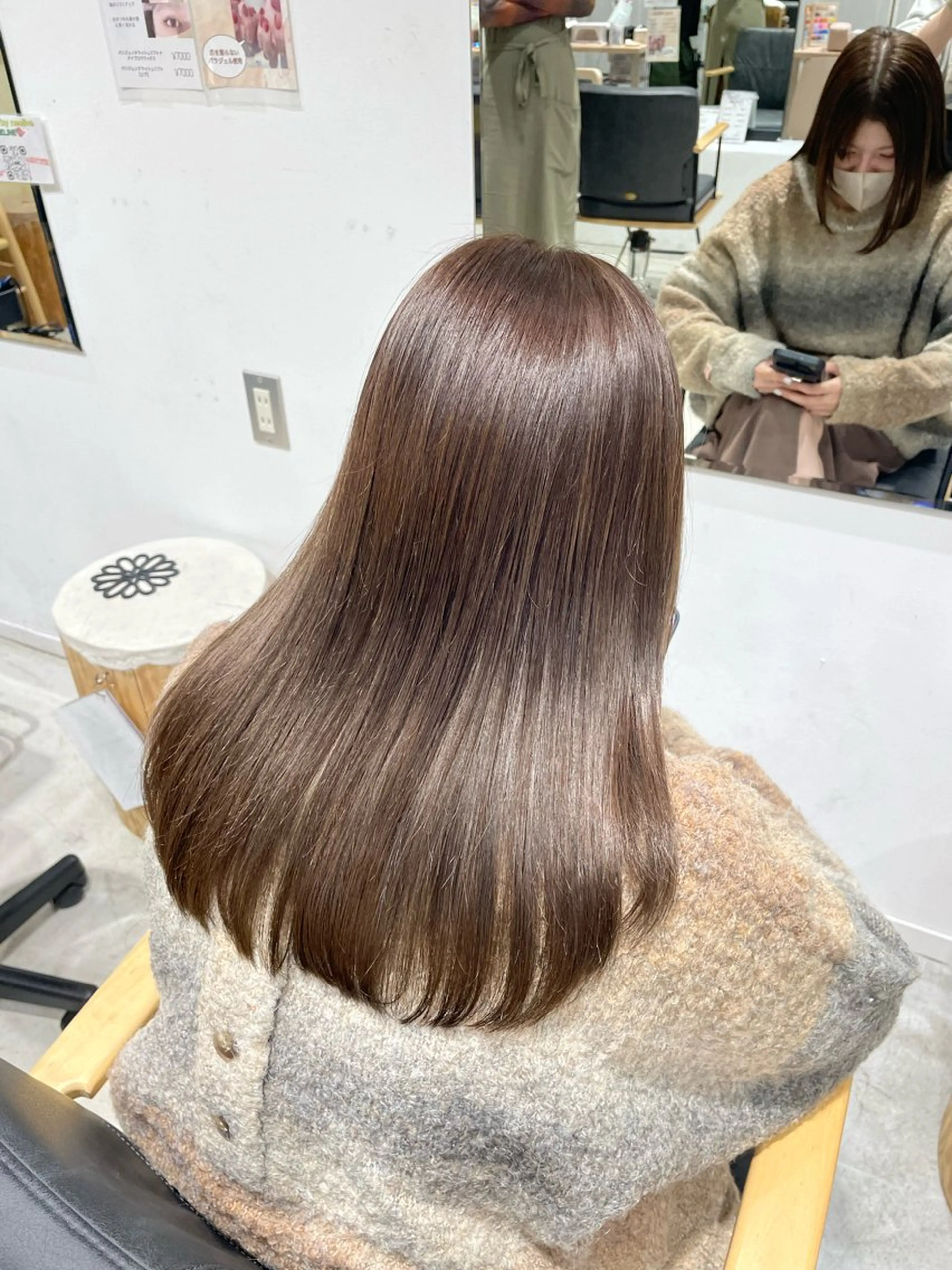 ロング カラー 透明感カラー メンズカット/ニュア ンスパーマkaitoのヘアスタイル