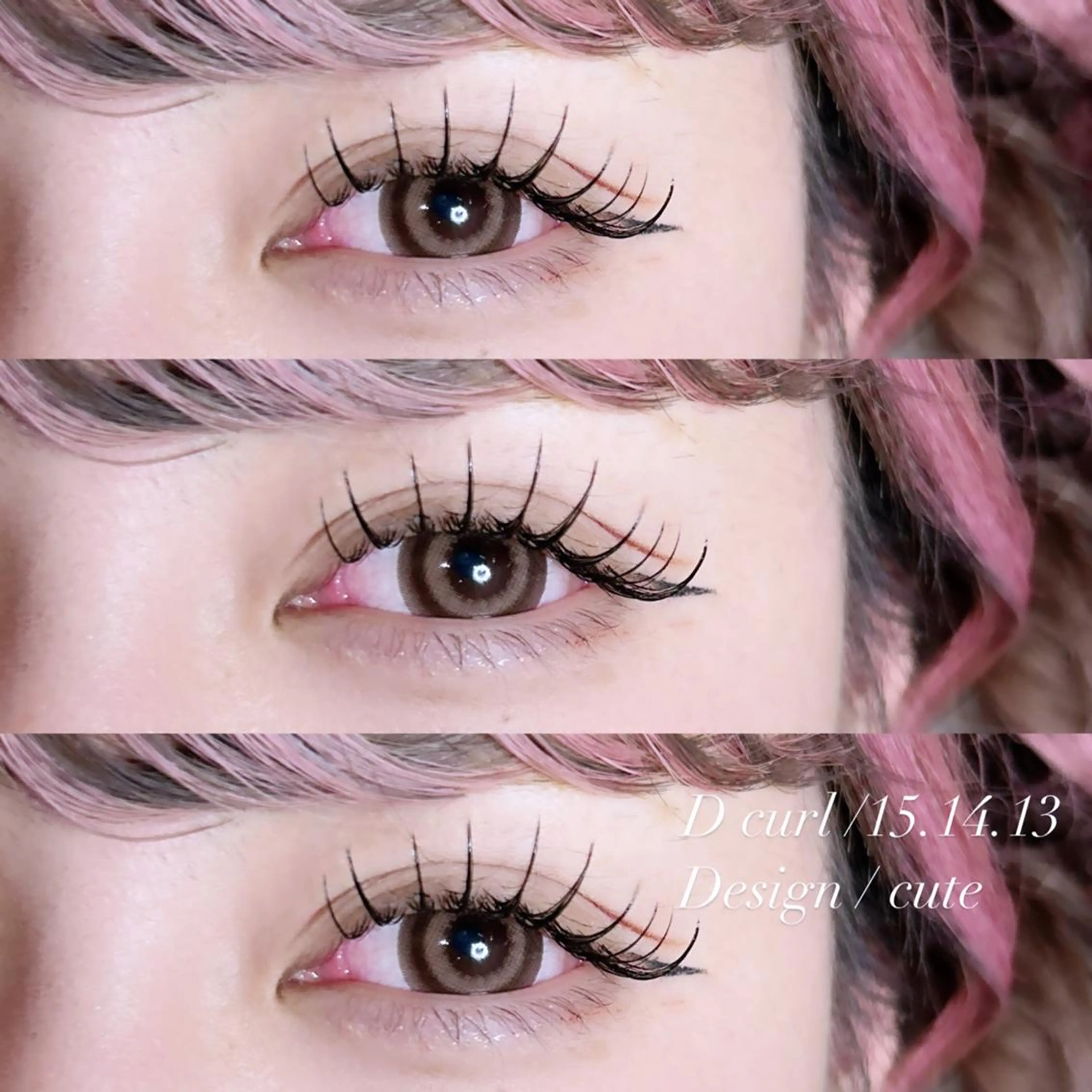 マツエク・マツパ Lumi lash by tiaのマツエク・マツパデザイン