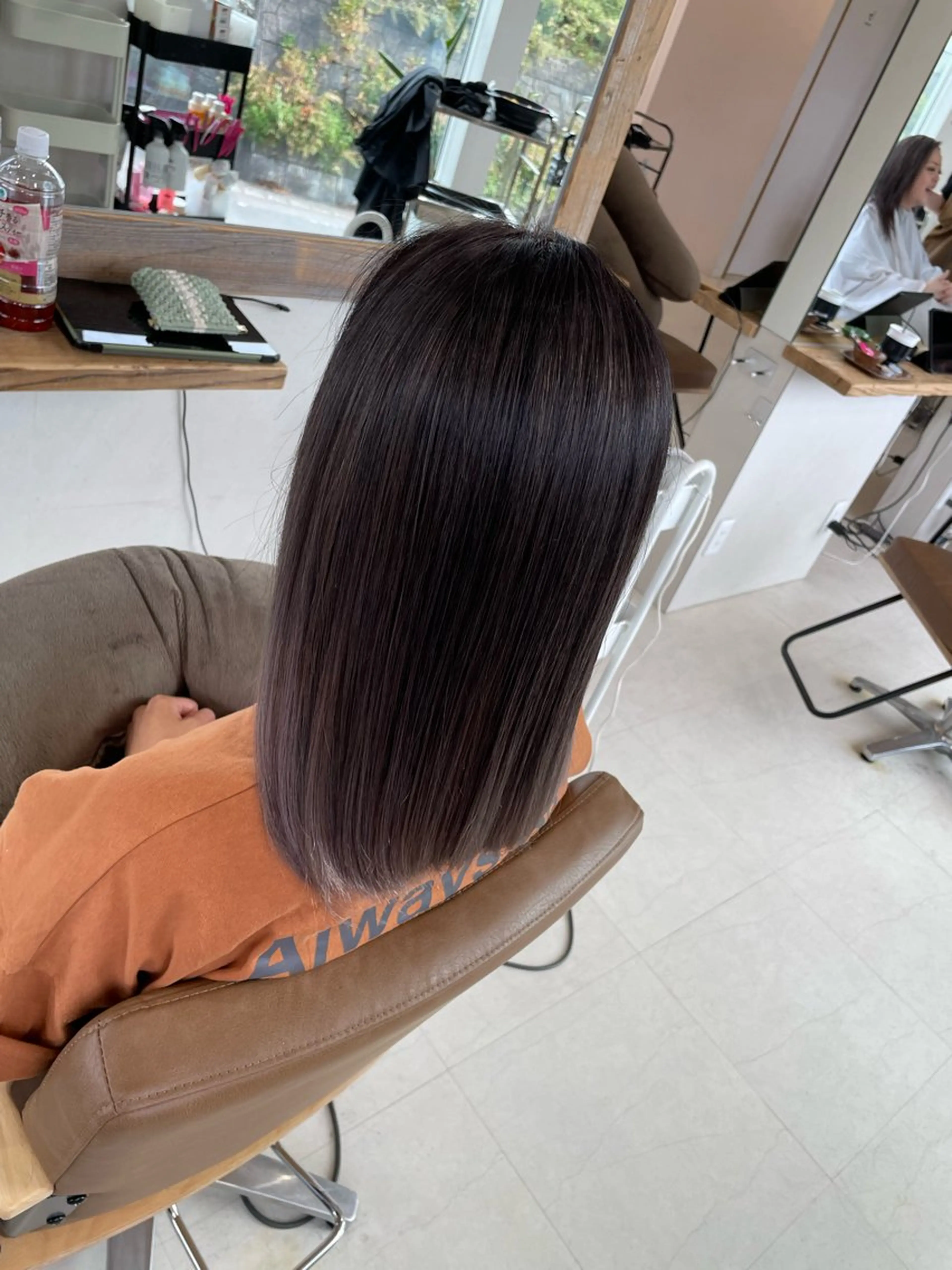 ミディアム ヘアカラー 鈴木 妃帆未のヘアスタイル