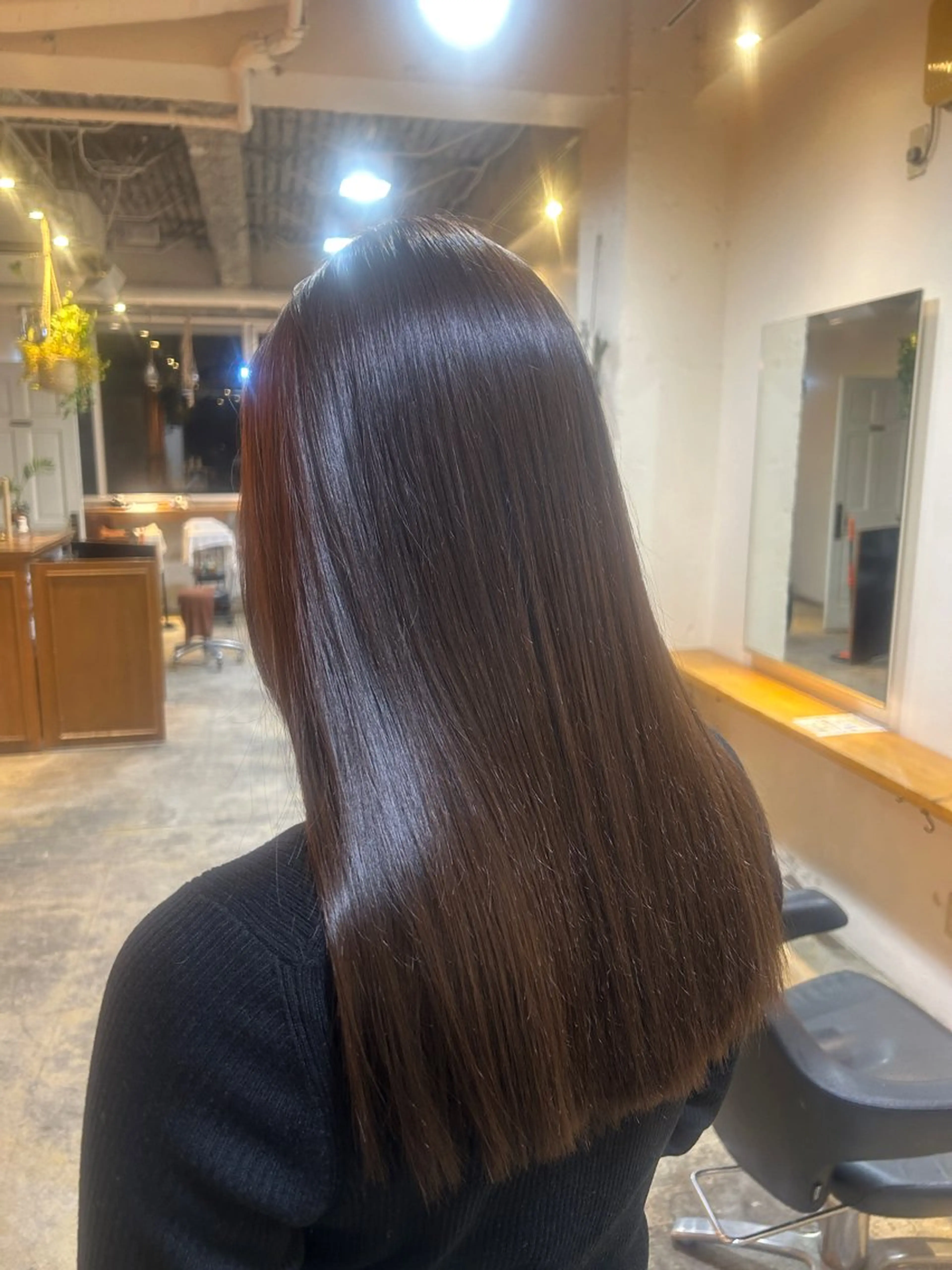 ロング ナチュラル大人っぽい スタイル　MAORIのヘアスタイル