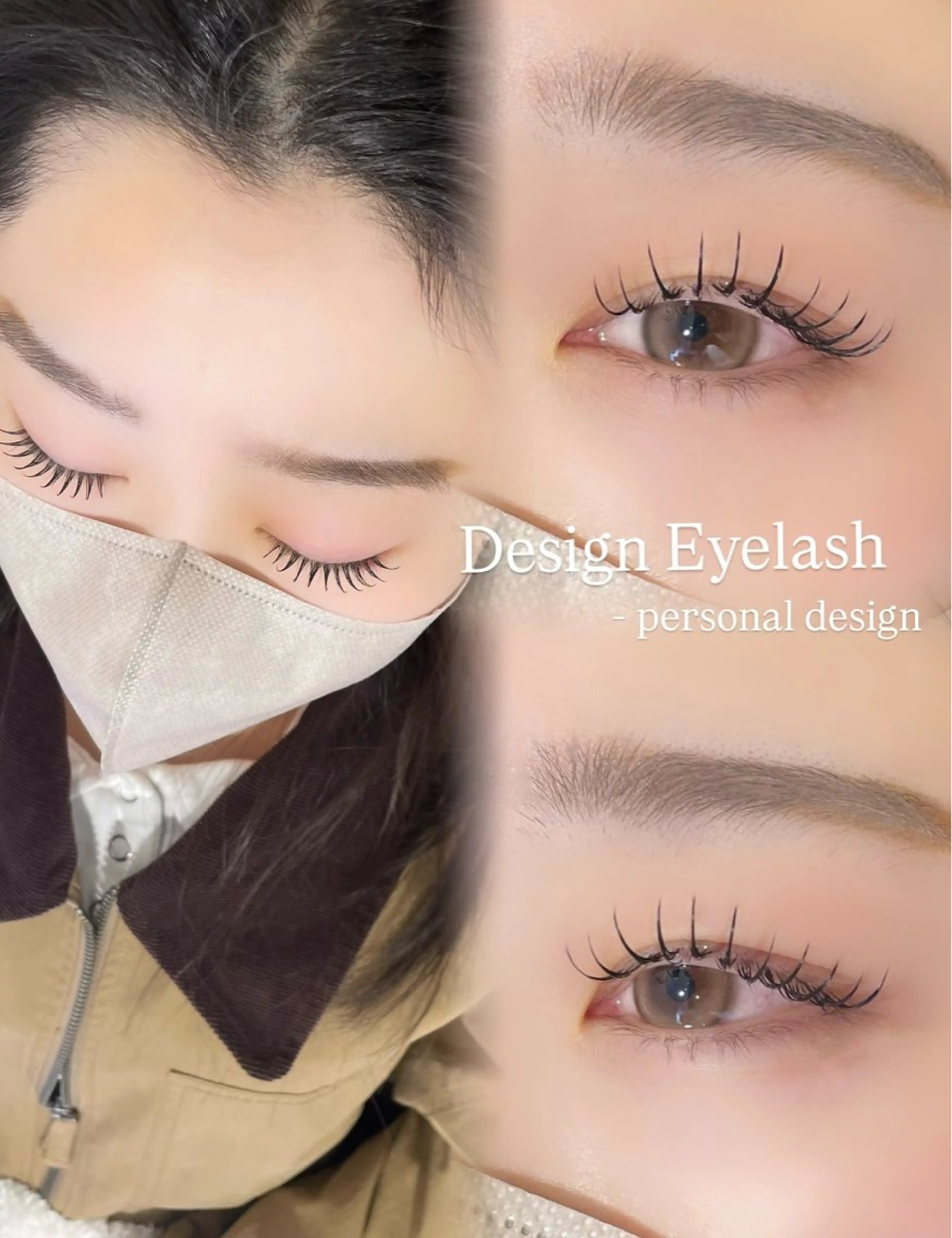 マツエク・マツパ フラットラッシュ マツエク Marina🤍名駅 /マツエク/パリエクの眉毛・アイブロウイメージ