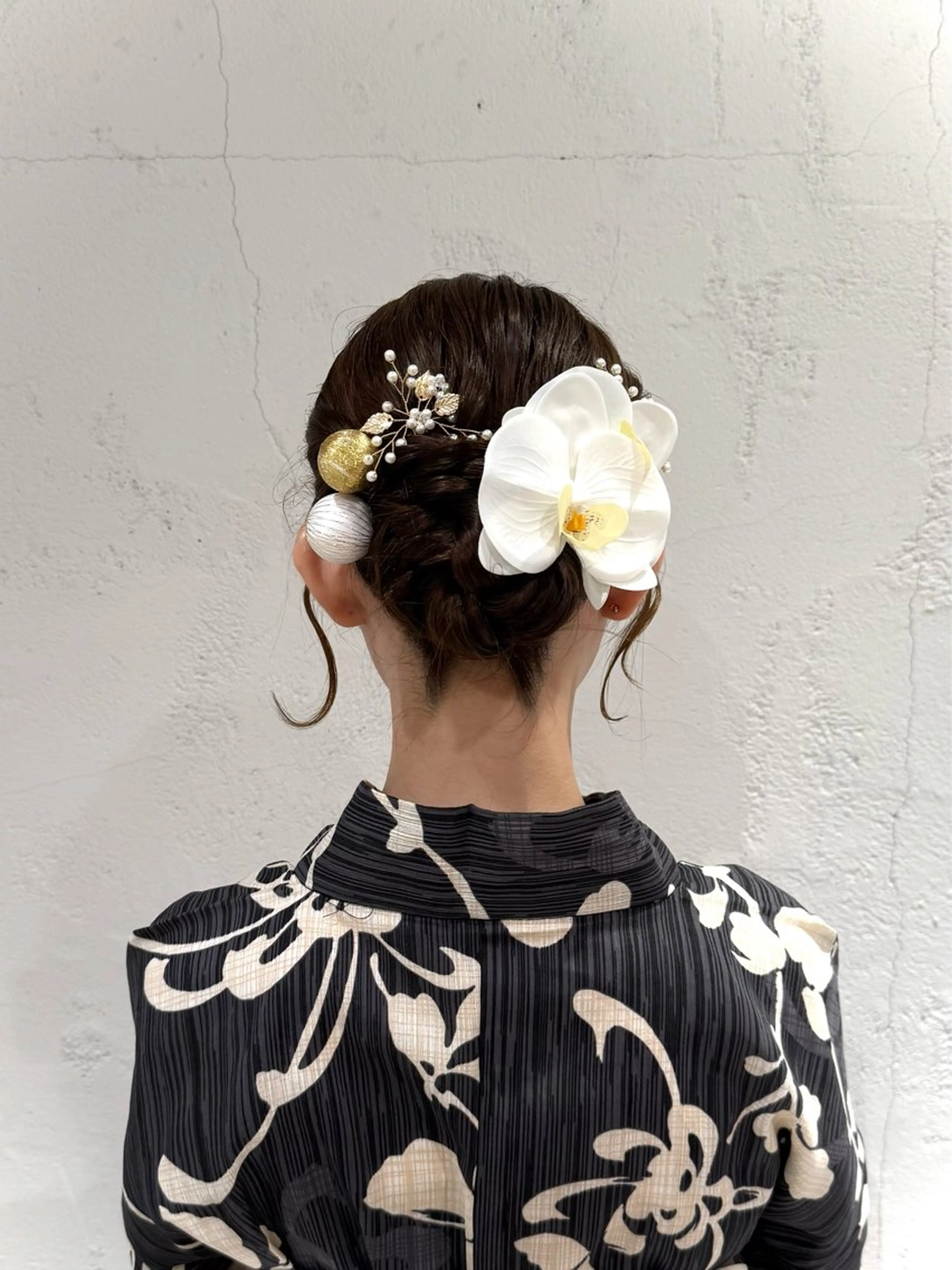 ヘアアレンジ 着付け 透明感カラー/ アレンジ✩akaneのヘアスタイル