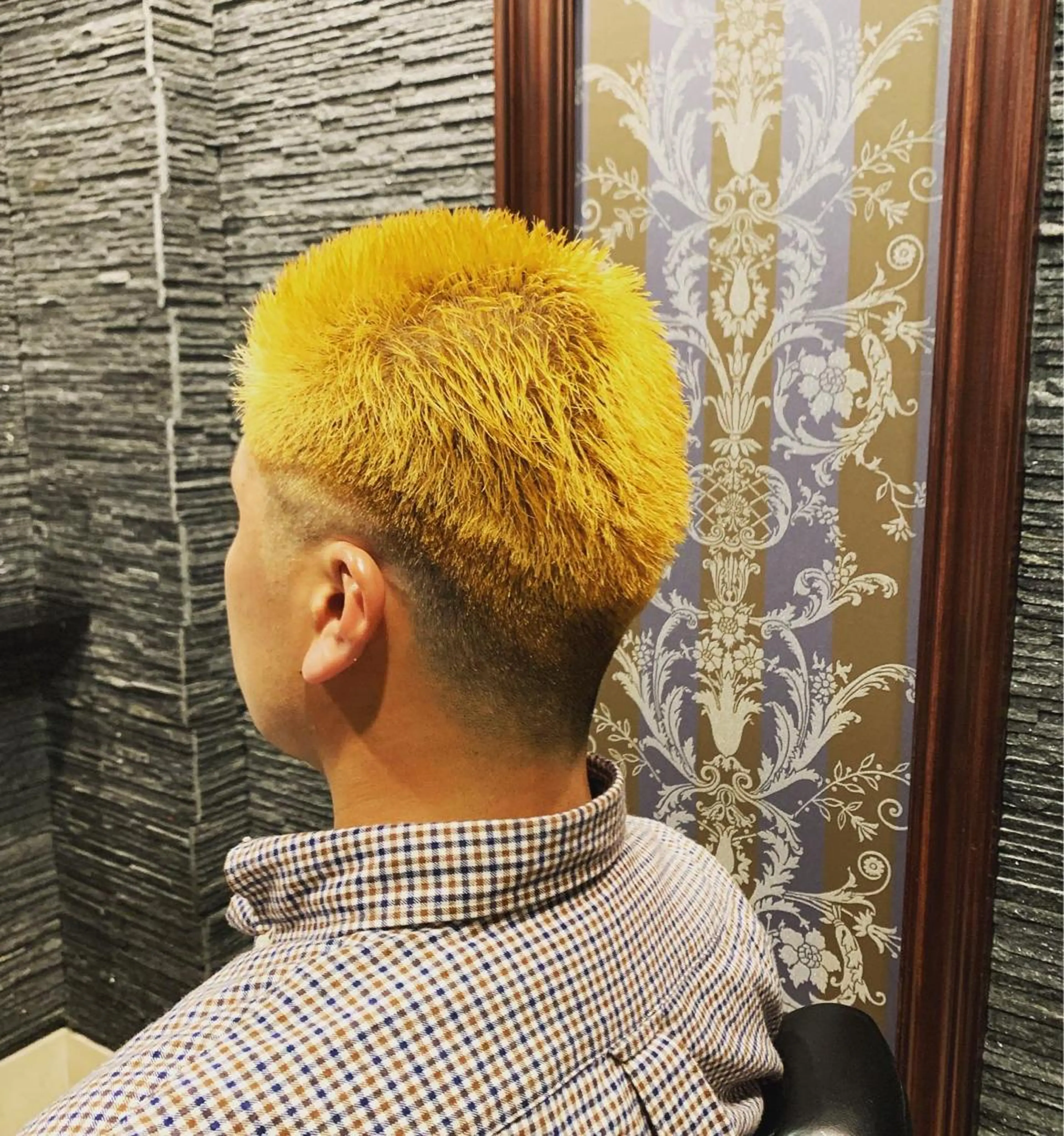 ショート メンズ カット パーマ ひらお あおとのヘアスタイル