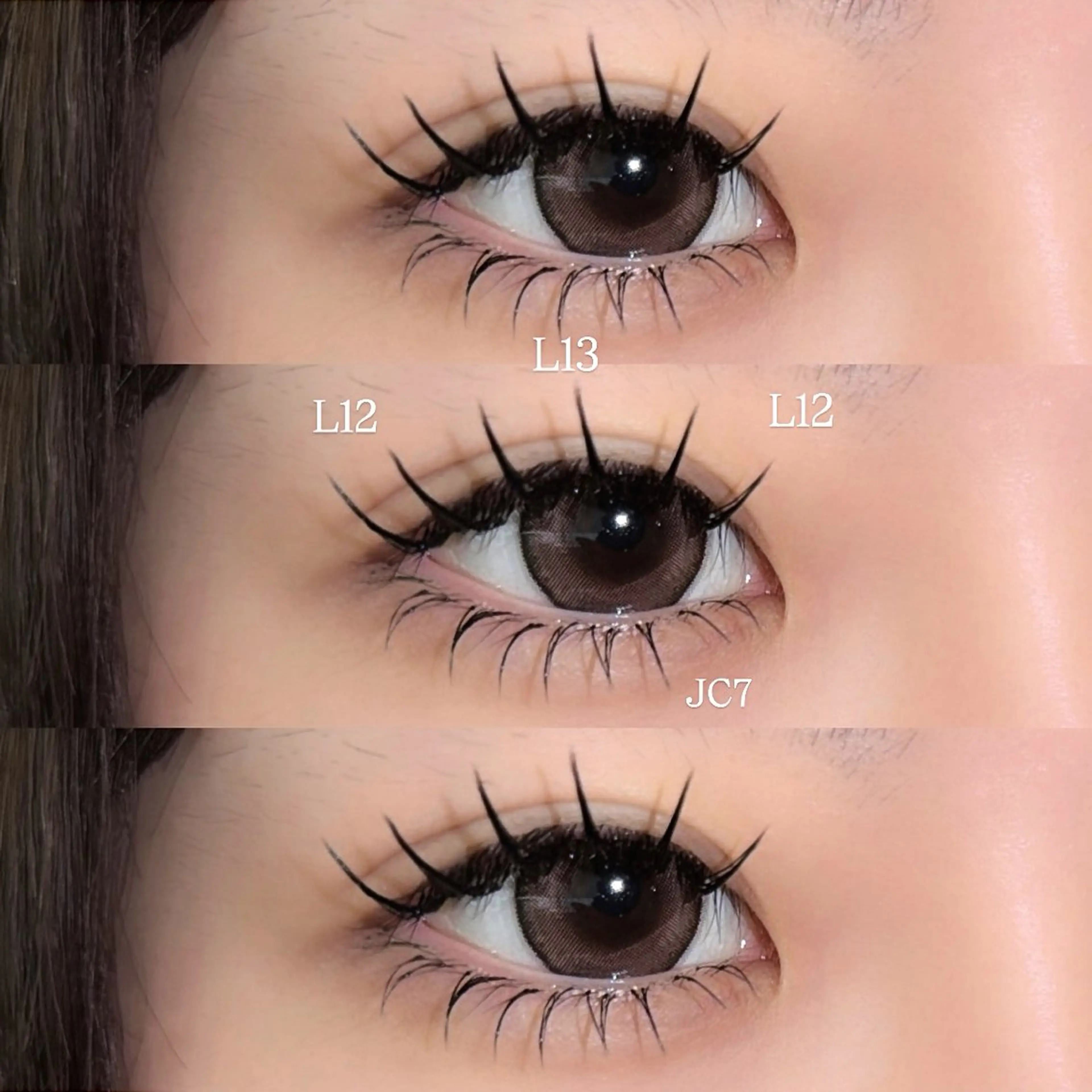 マツエク・マツパ 下まつげエクステ マツエク 石原 怜那のマツエク・マツパデザイン