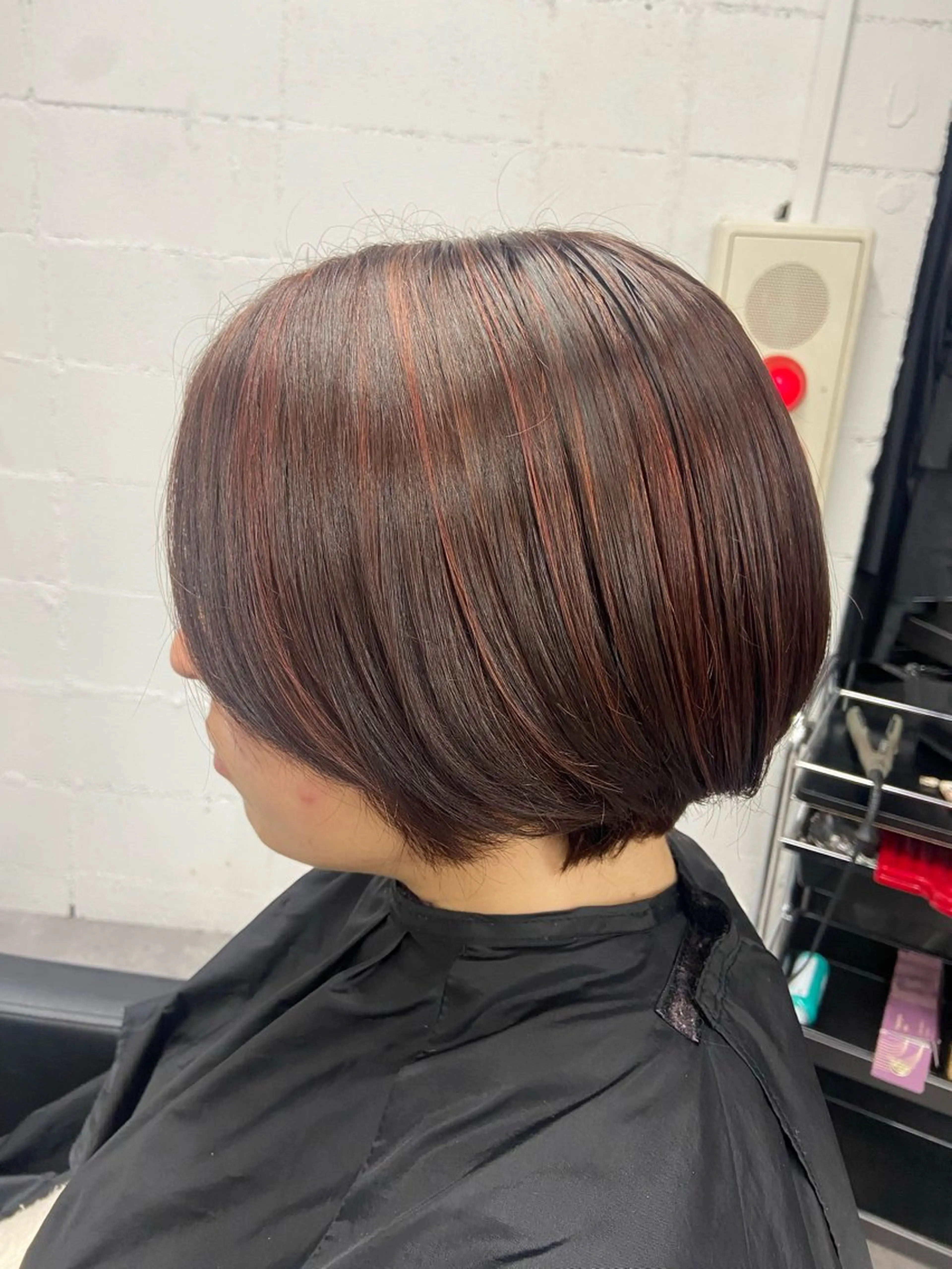 ショート ハイトーン/ダブル カラー/akihoのヘアスタイル