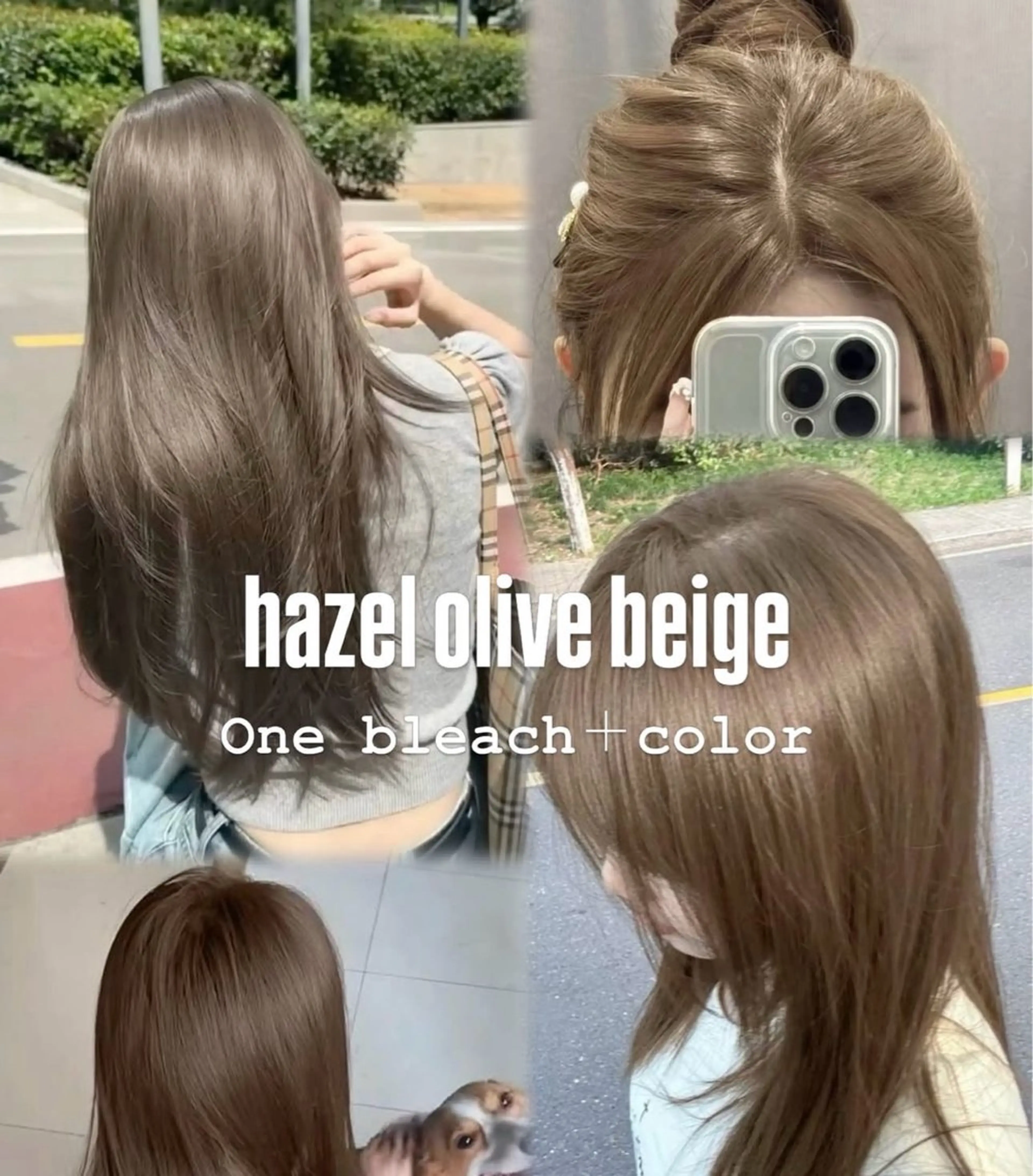 カラー ベージュカラー ブリーチ 透明感カラー ダブルカラー ヘーゼル ヘアカラー レイヤー/メンズ 矢津田侑のヘアスタイル