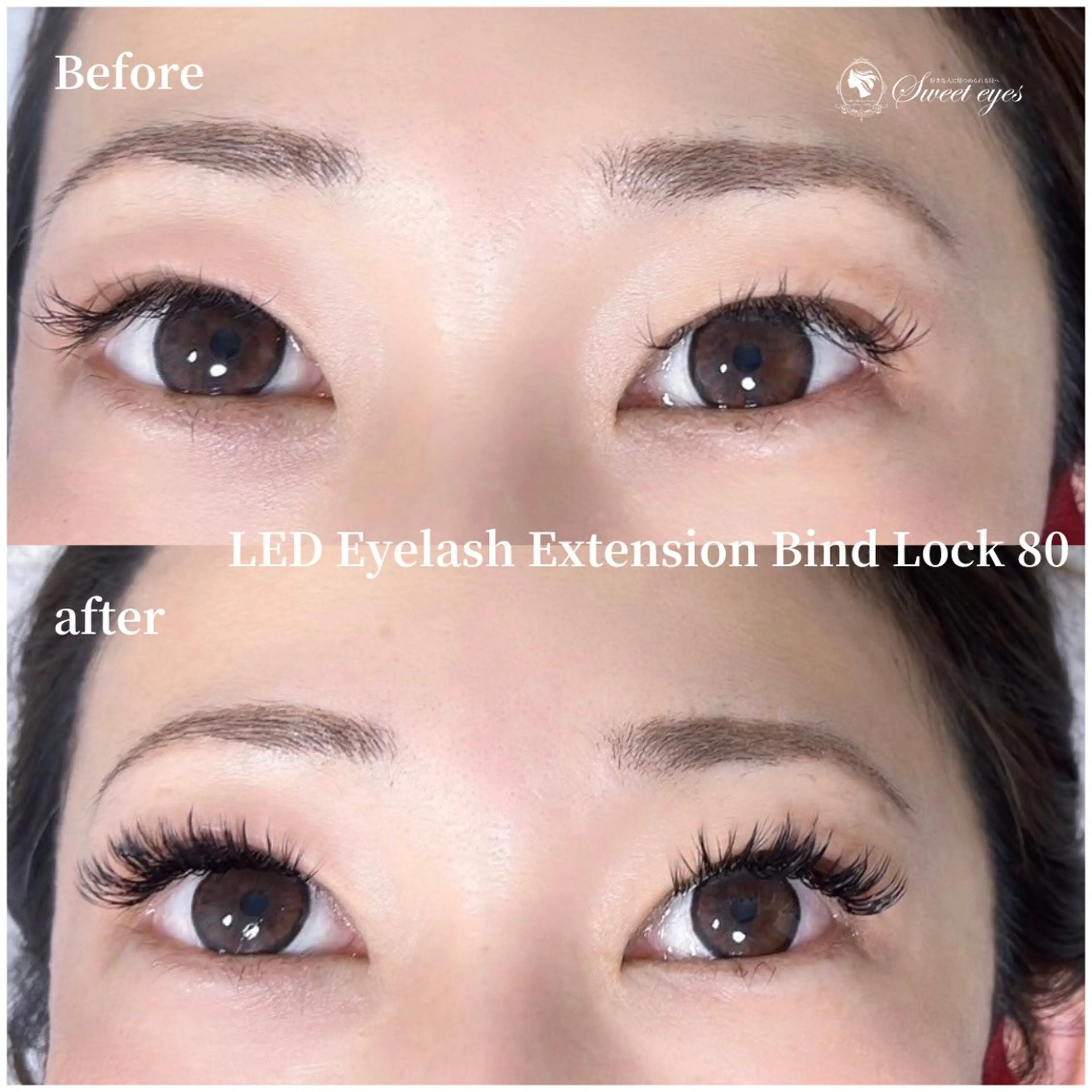 マツエク・マツパ バインドロック マツエク Sweeteyes 金山店のマツエク・マツパデザイン