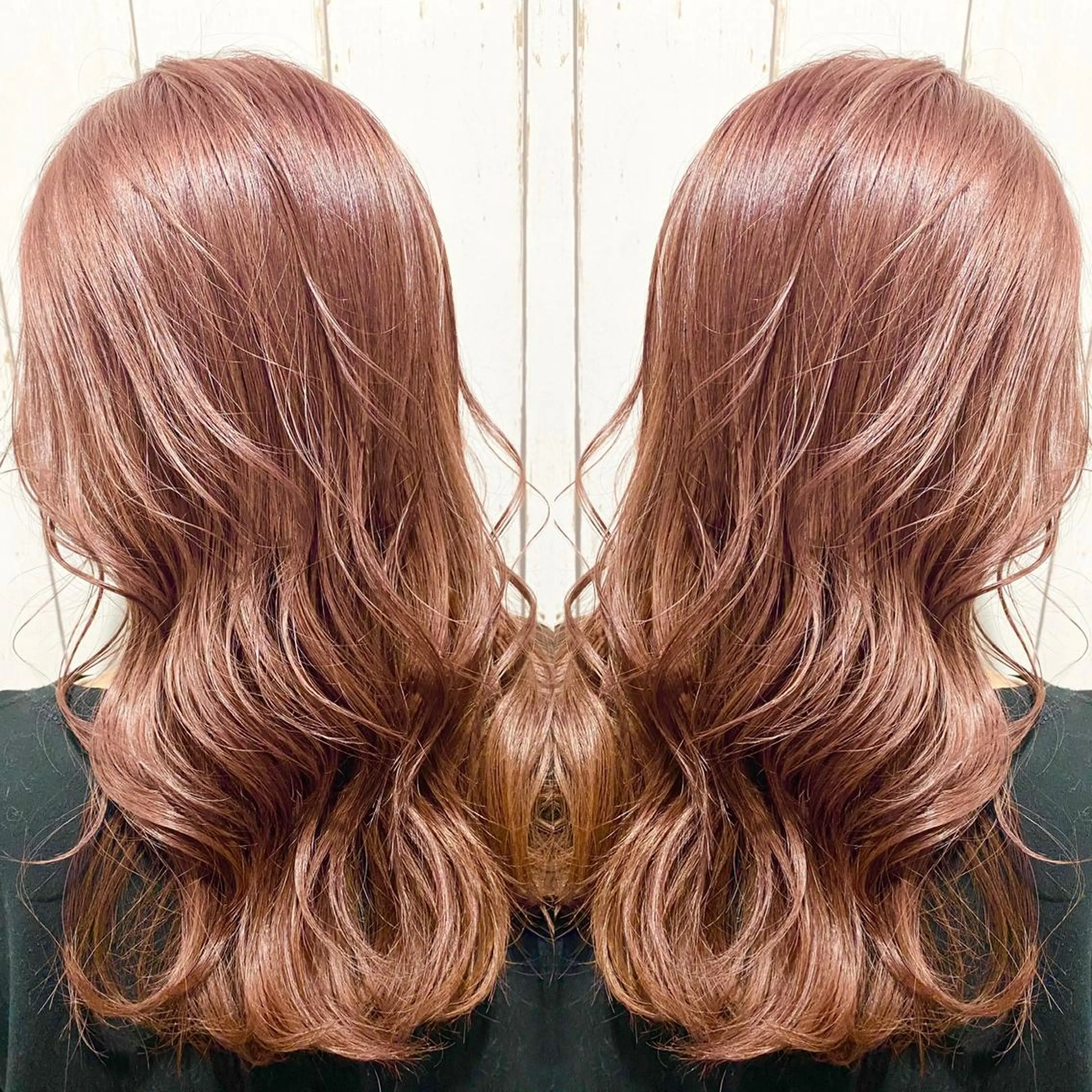 ミディアム カラー パーマ ヘアアレンジ アッシュ バレイヤージュ ベージュカラー ブリーチ 透明感カラー RecheRche【池袋】所属・👑指名率No.1 👑坂口飛翔のヘアスタイル