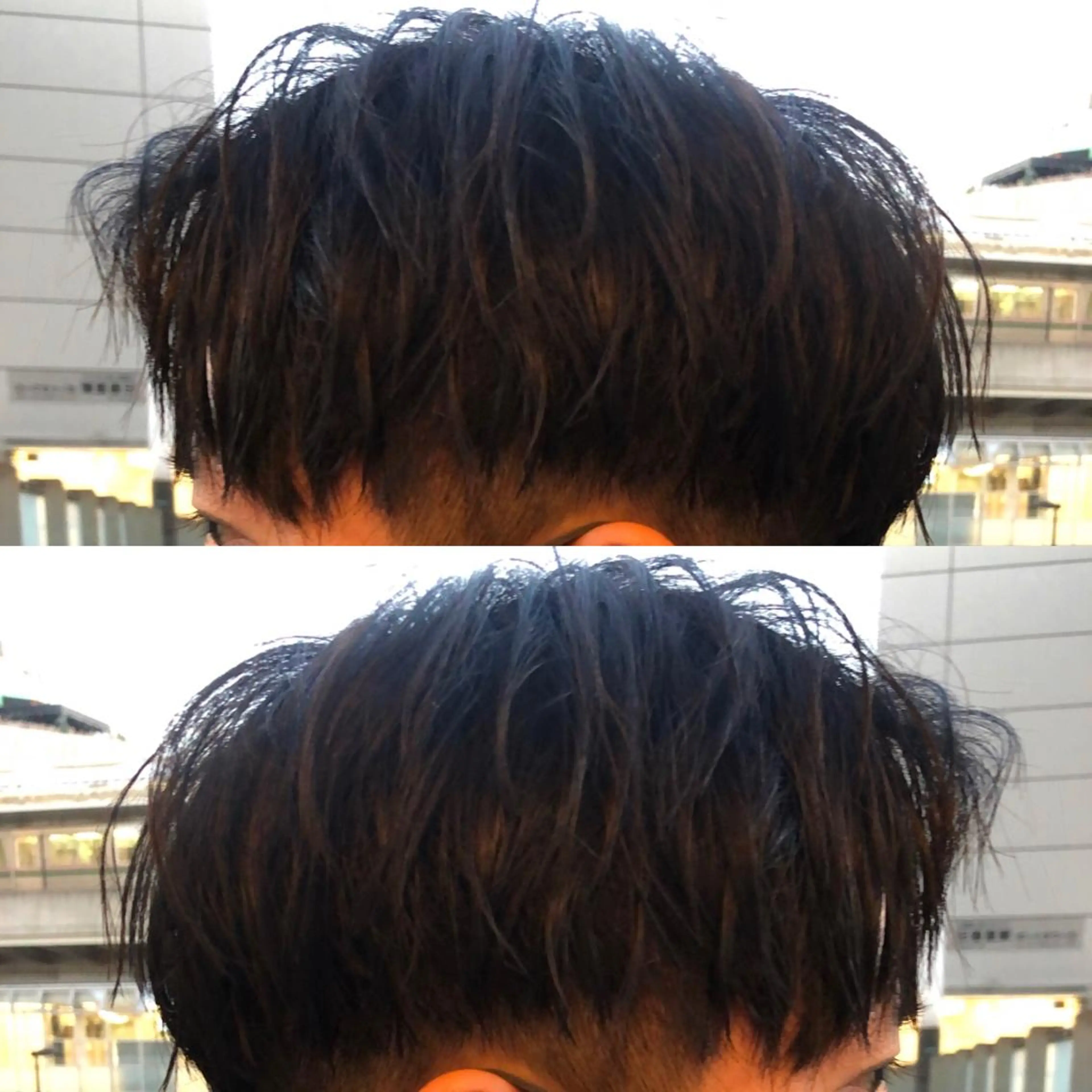 ショート ヘアアレンジ メンズ 美容室sand 横浜のヘアスタイル