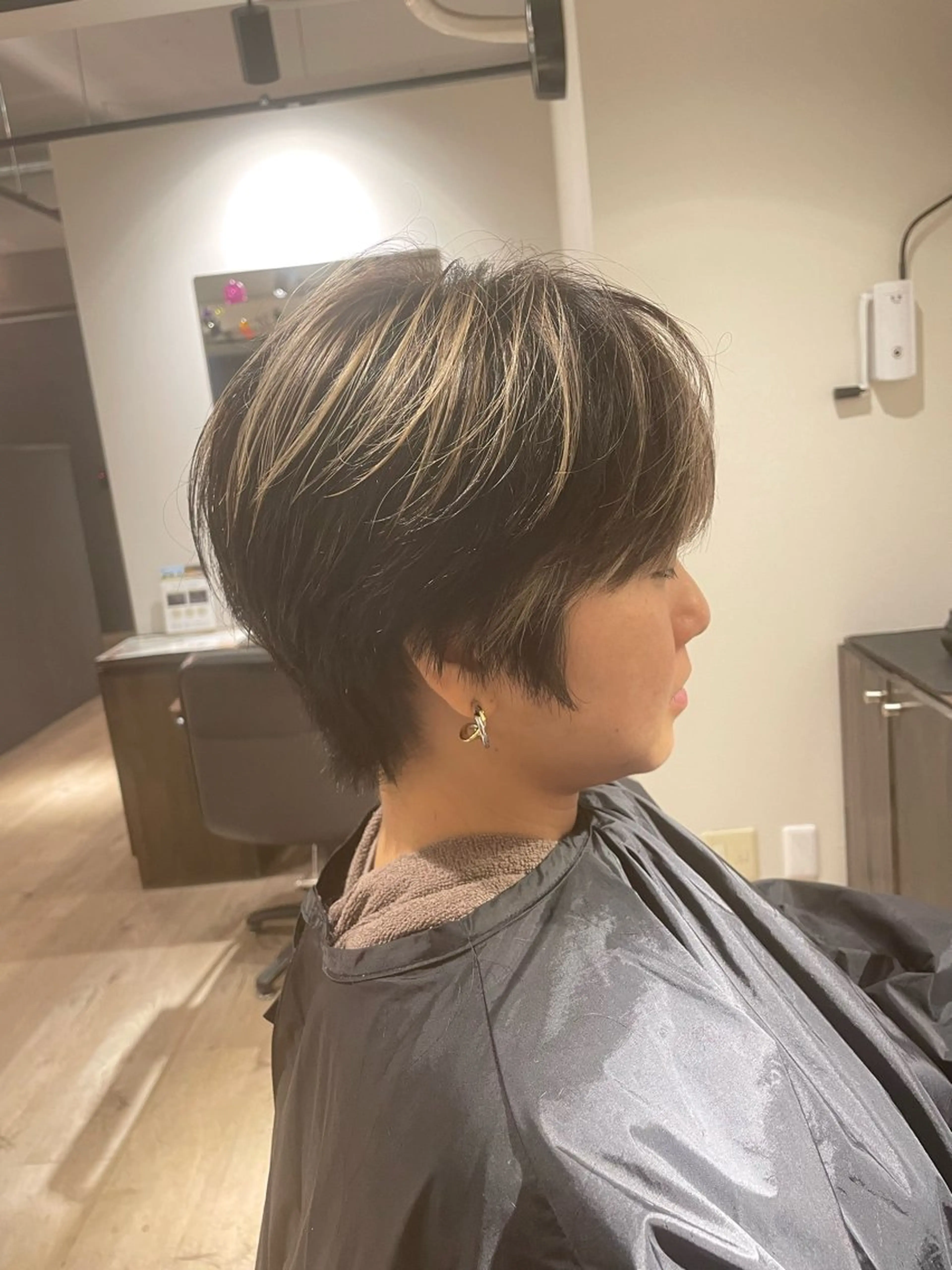 ショート くびれヘア ショートヘア ショート/ハイライト 特化  松倉のヘアスタイル