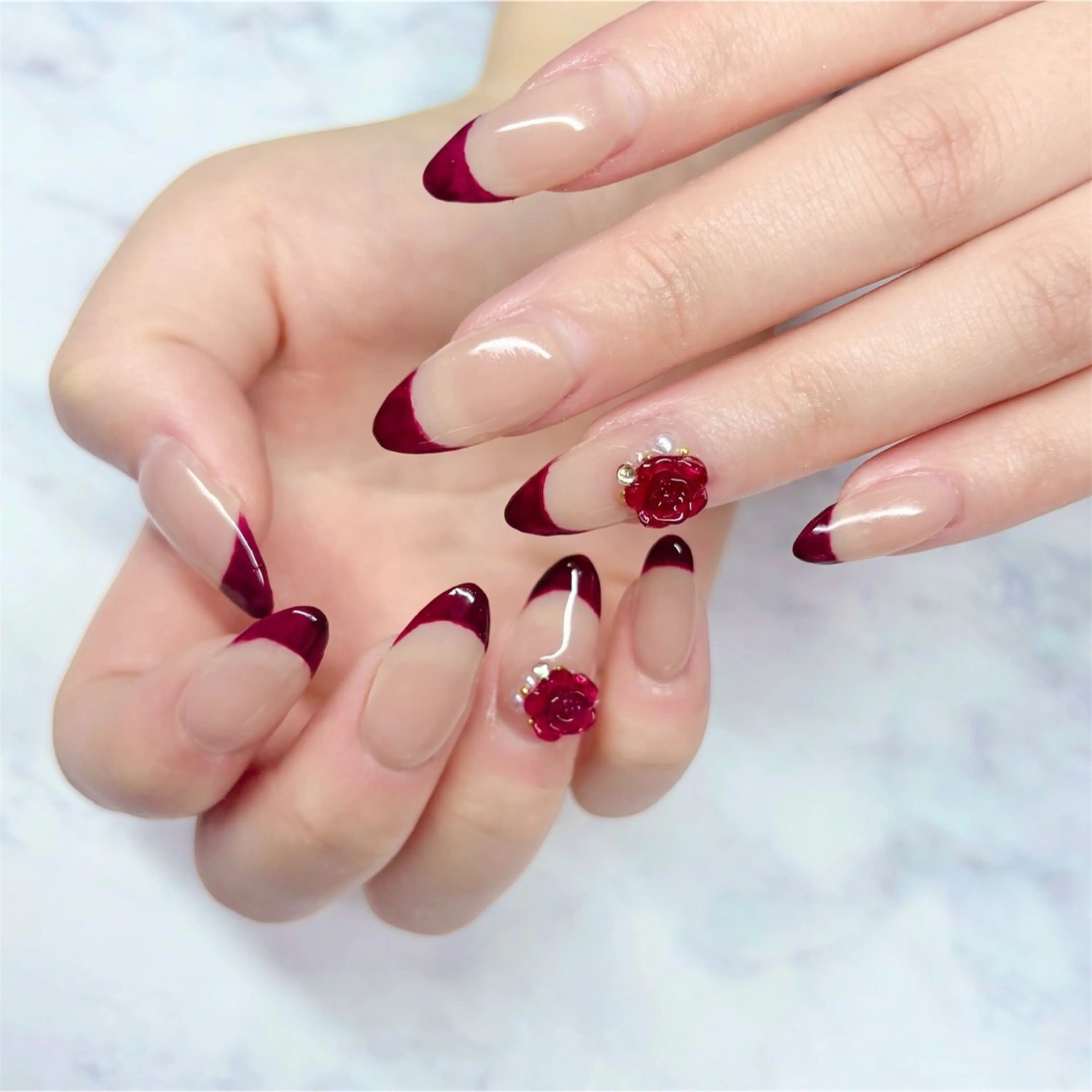 ネイル フレンチネイル MYu Beauty Salon  MAIのネイルデザイン