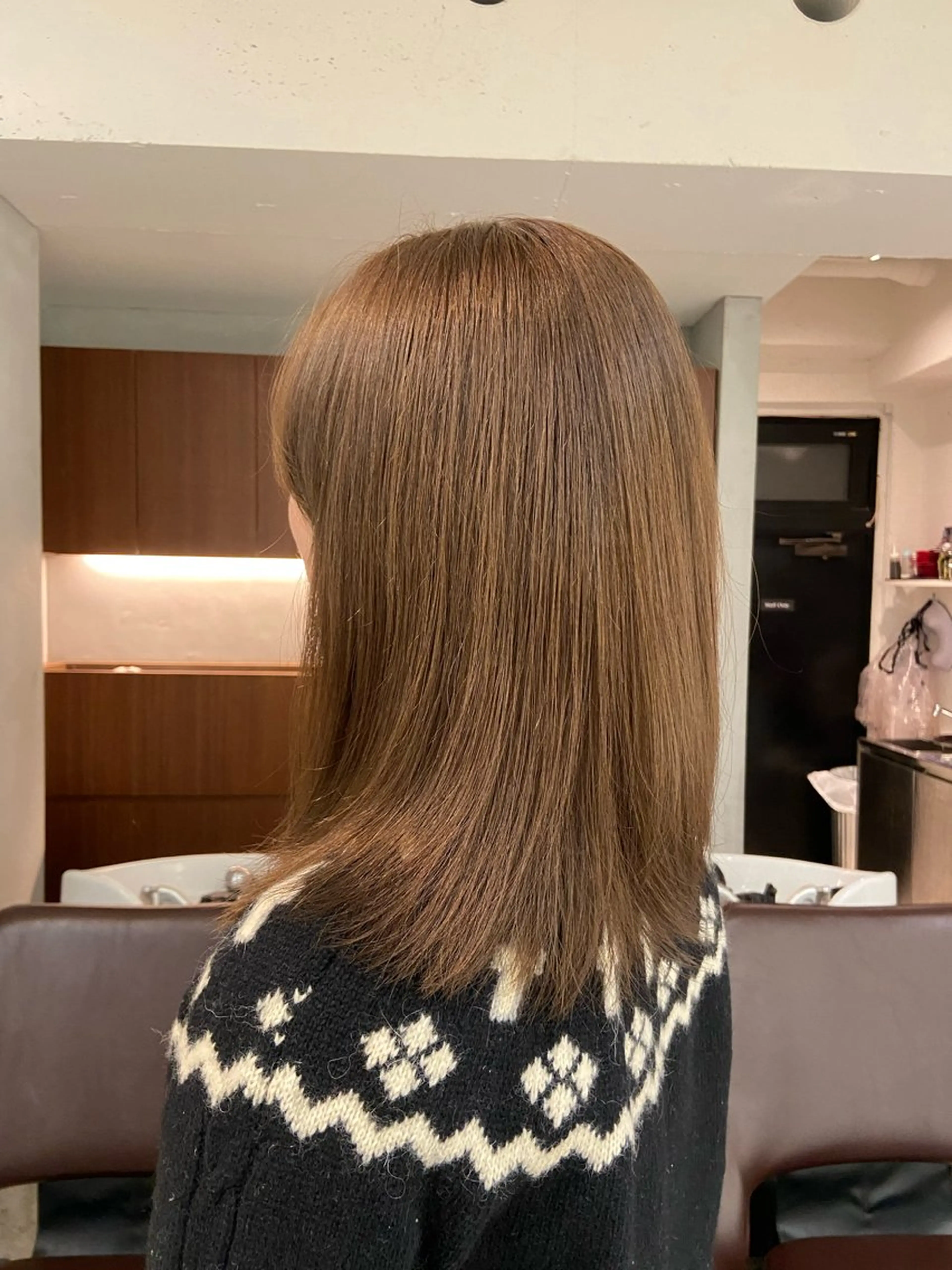 ミディアム 表参道/艶カラー 岩倉稜真のヘアスタイル